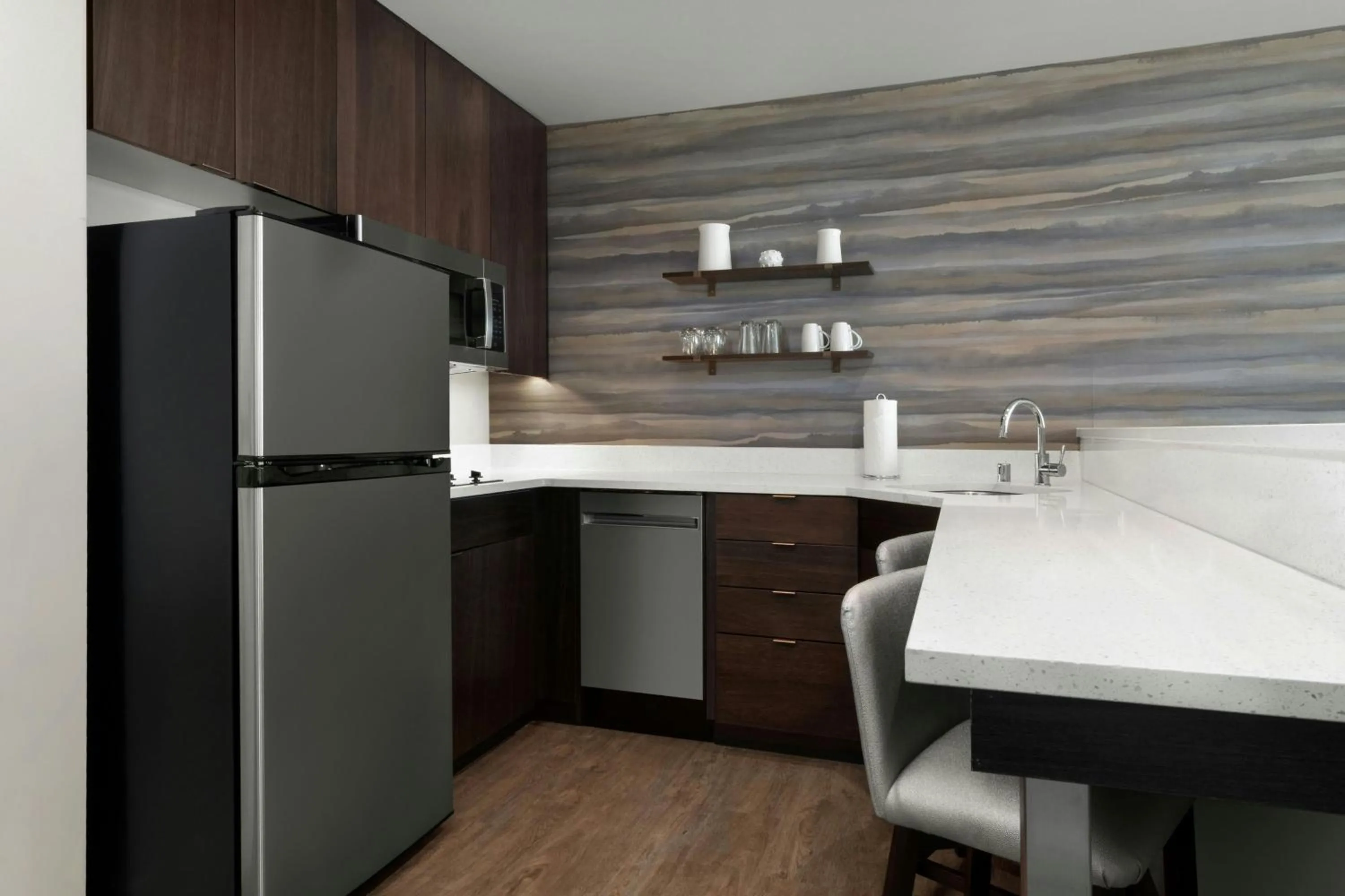 Kitchen or kitchenette in Residence Inn by Marriott Sacramento Cal Expo