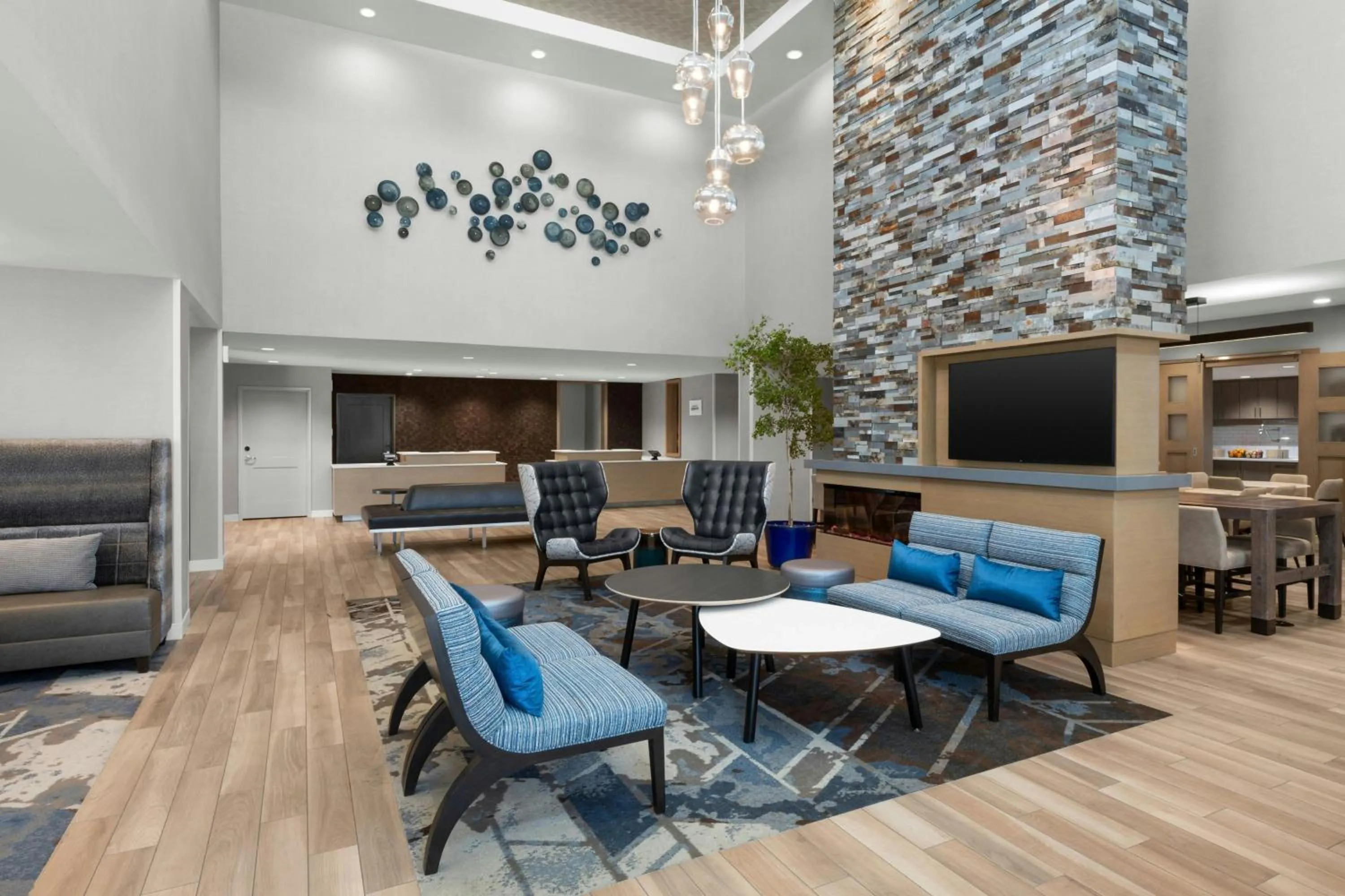 Lobby or reception in Residence Inn by Marriott Sacramento Cal Expo