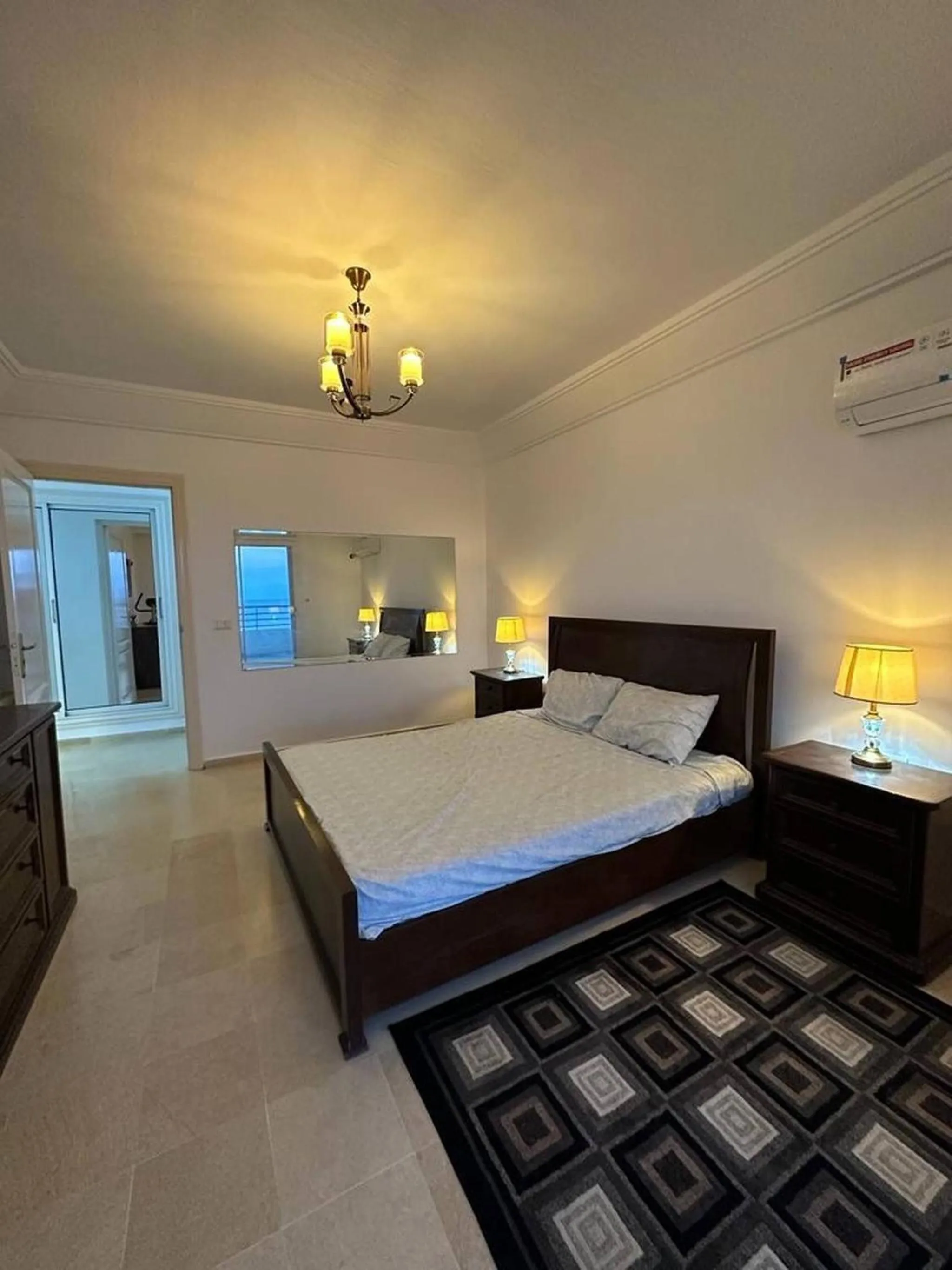 Bedroom, Bed in Residence Le Monaco Sousse