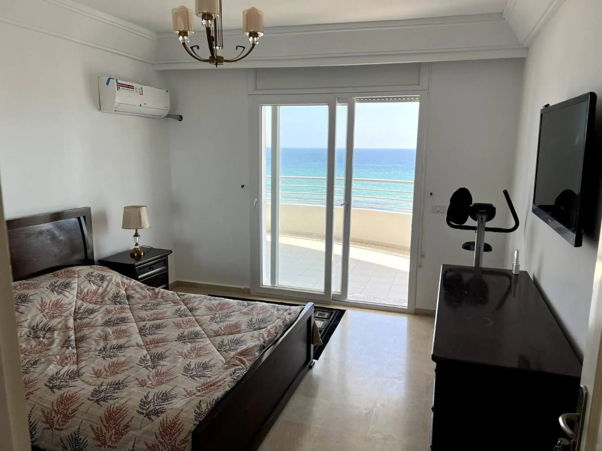 Bedroom, Bed in Residence Le Monaco Sousse