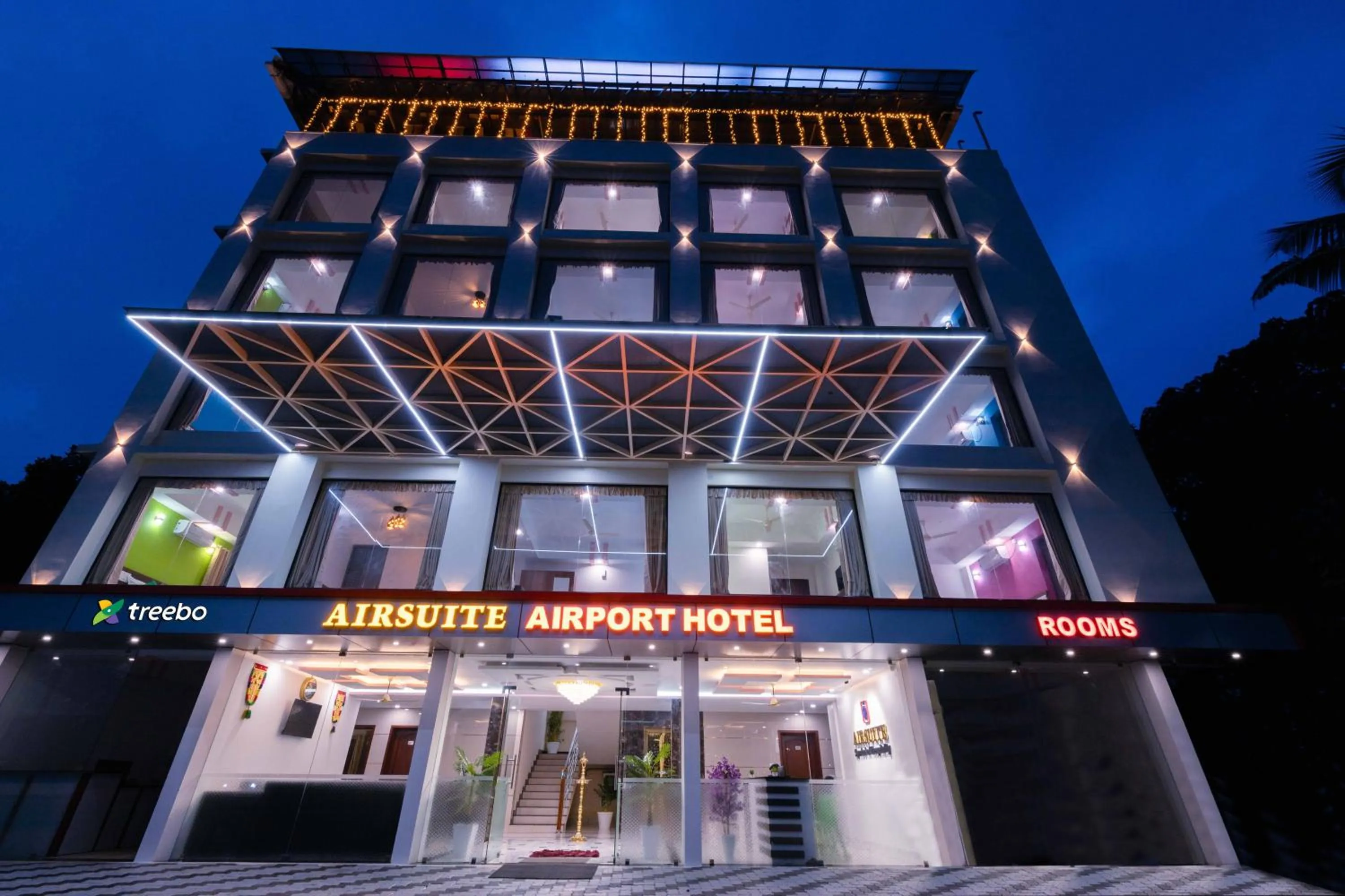 Property building in Treebo Airsuite Airport Hotel