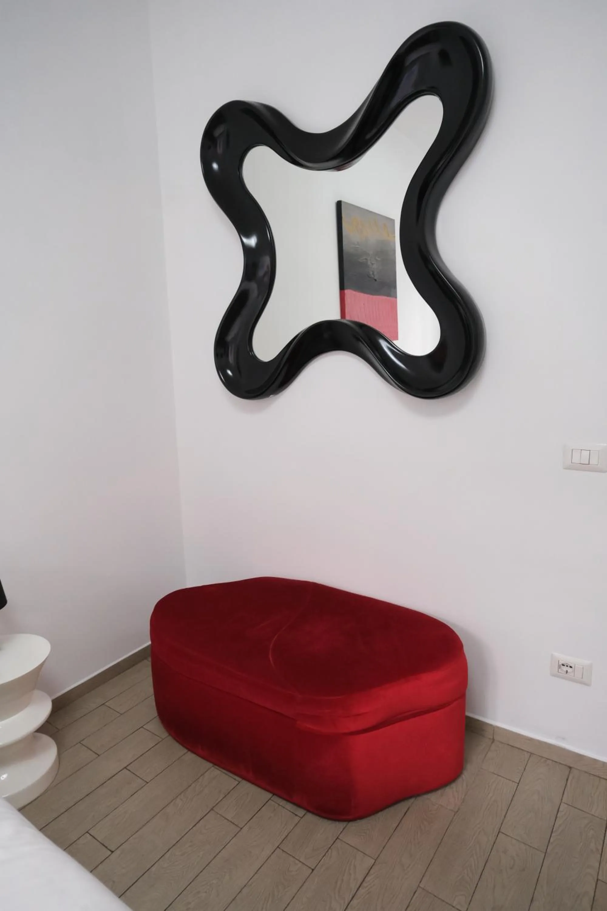 Decorative detail, Bed in Roman Forum Holiday Termini