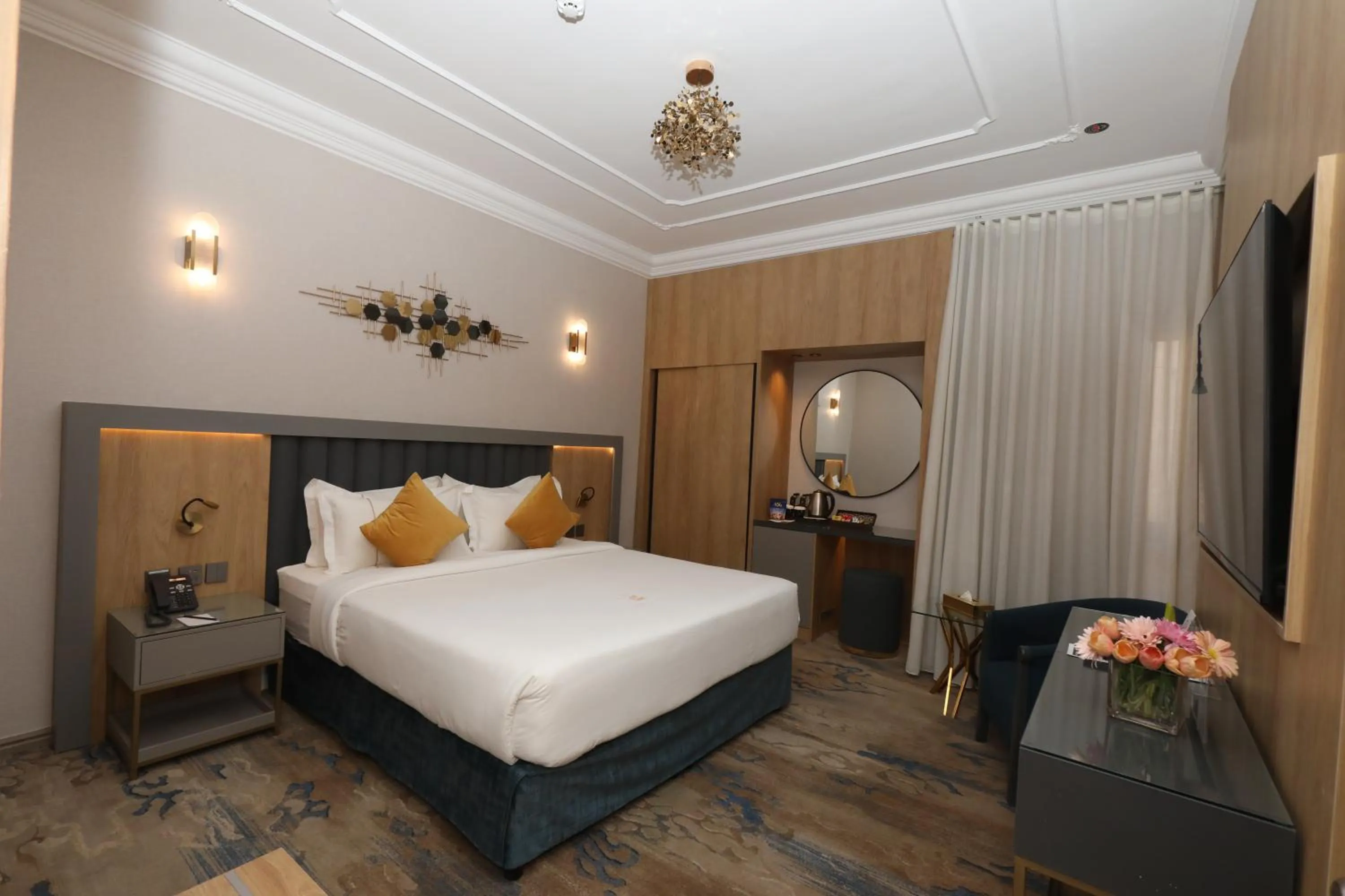 Bedroom, Bed in AW Hotel Riyadh