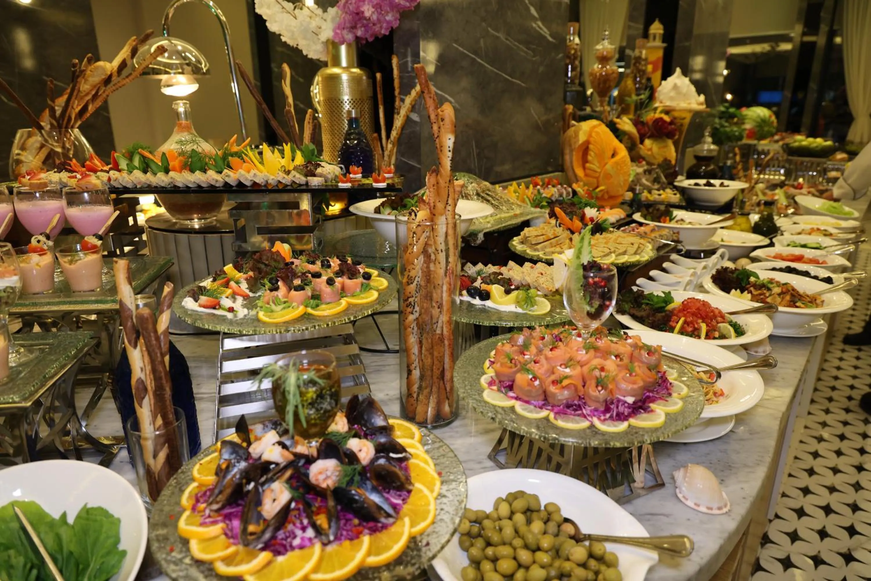 Food in AW Hotel Riyadh