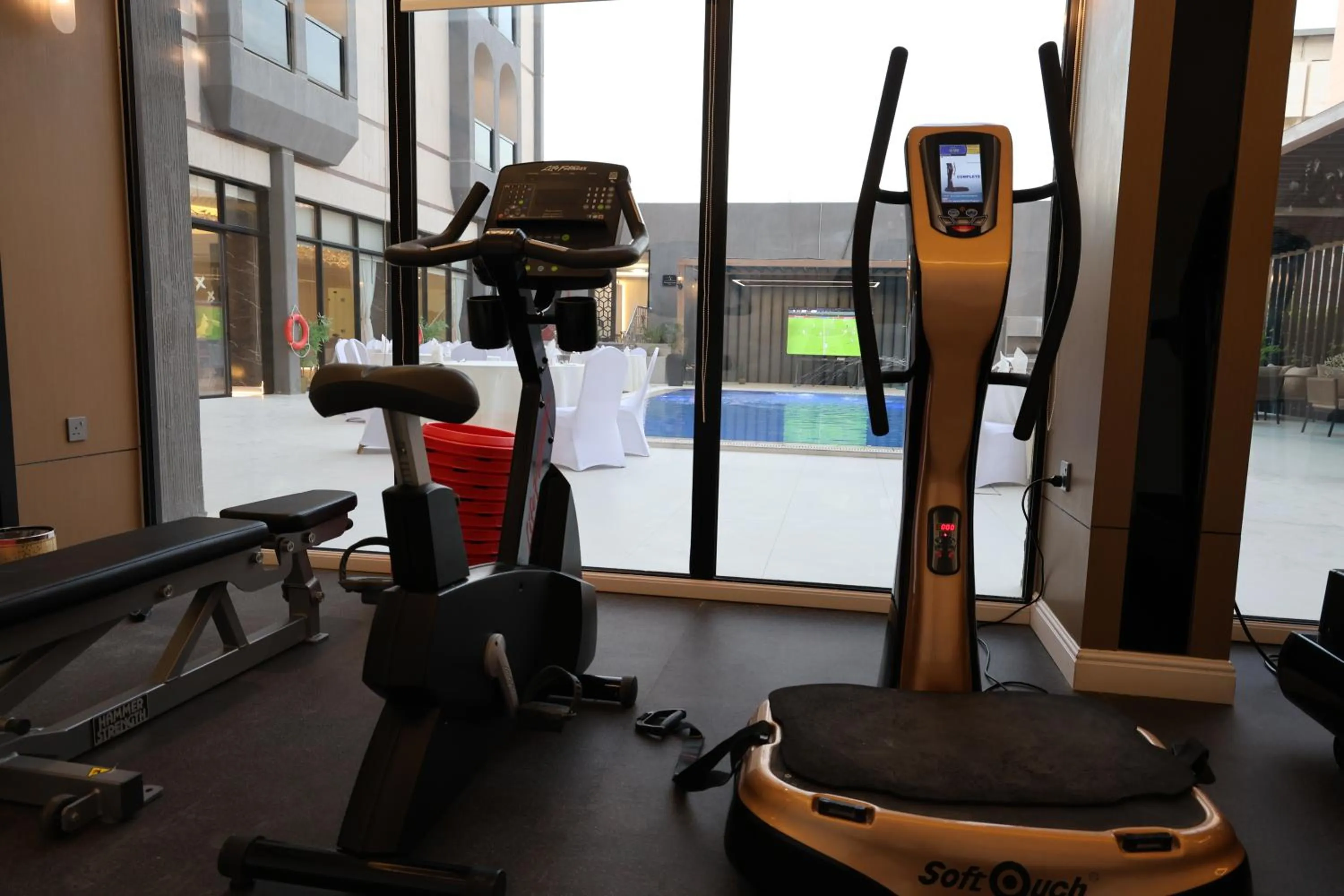 Fitness centre/facilities in AW Hotel Riyadh