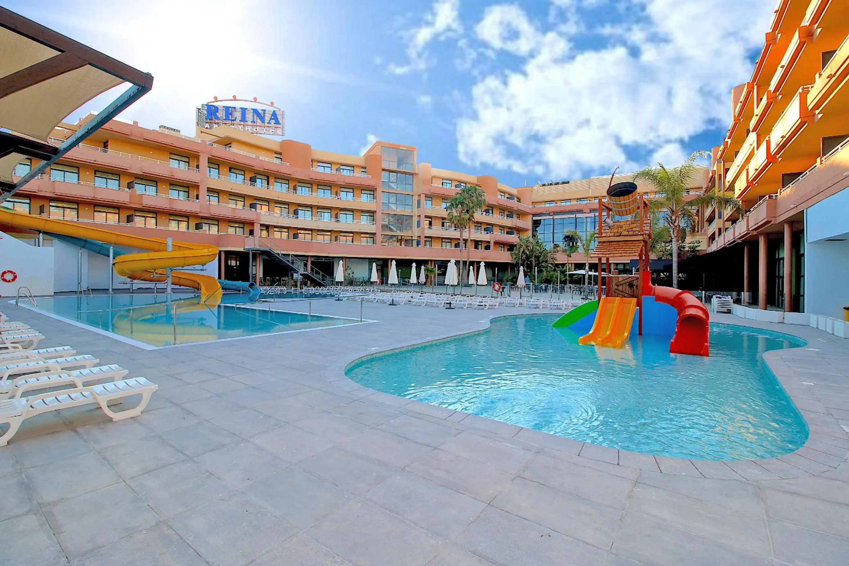 Aqua park in Advise Hotels Reina