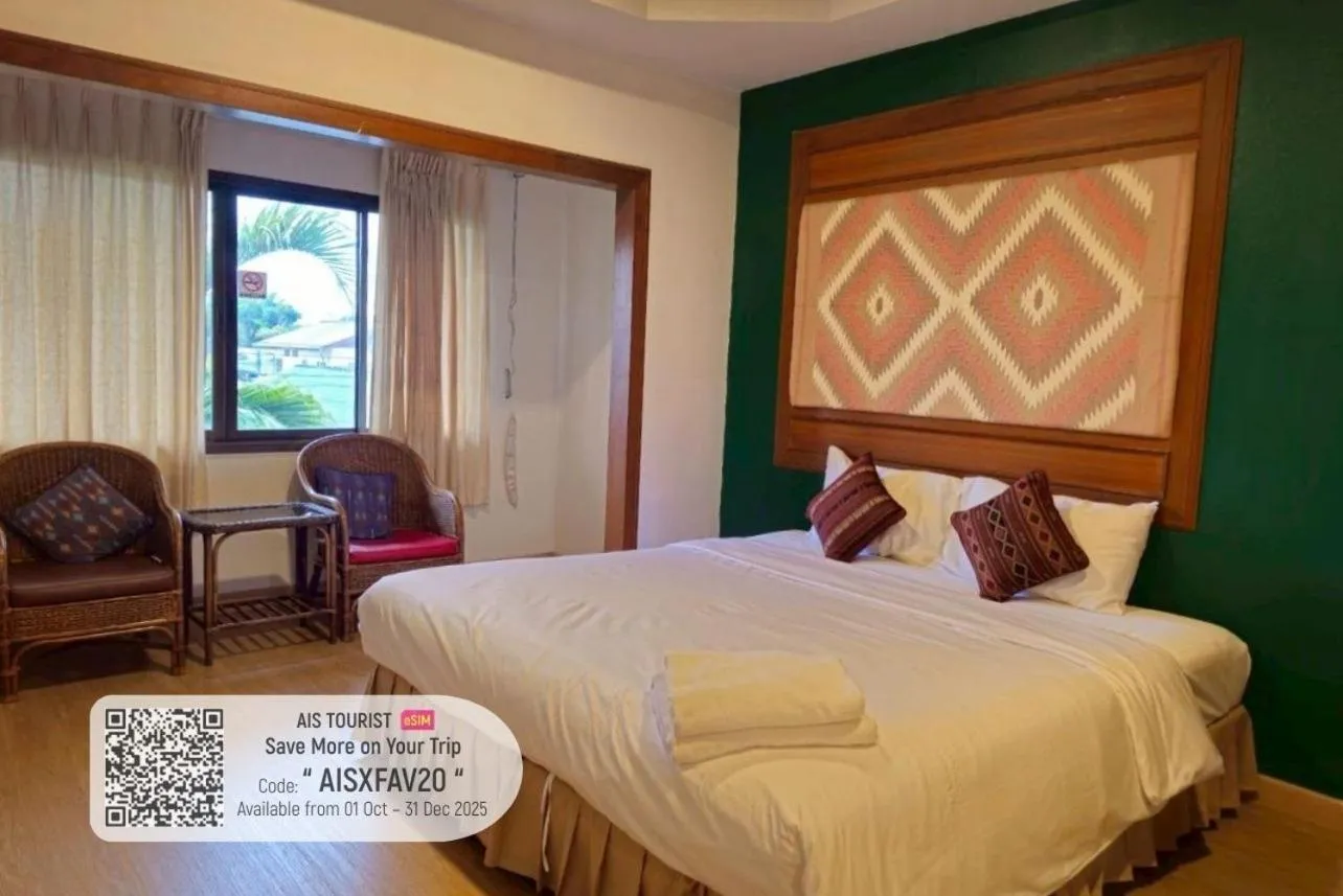 Bed in Baan Lanna ChiangRai