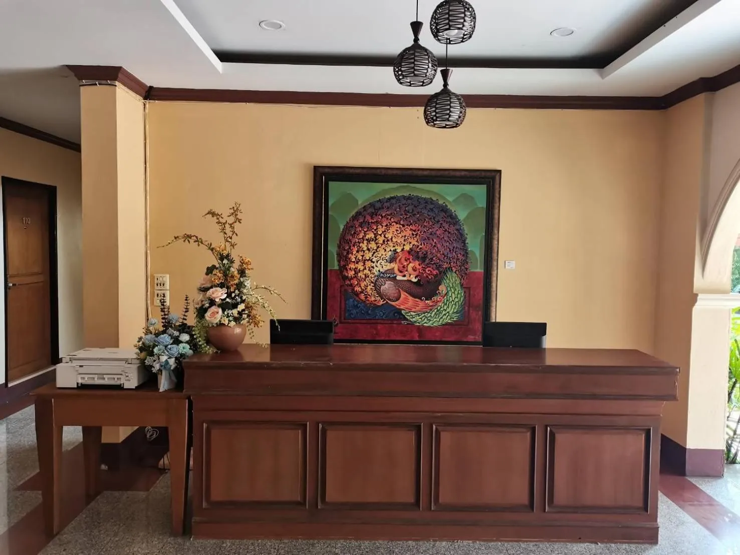 Decorative detail in Baan Lanna ChiangRai