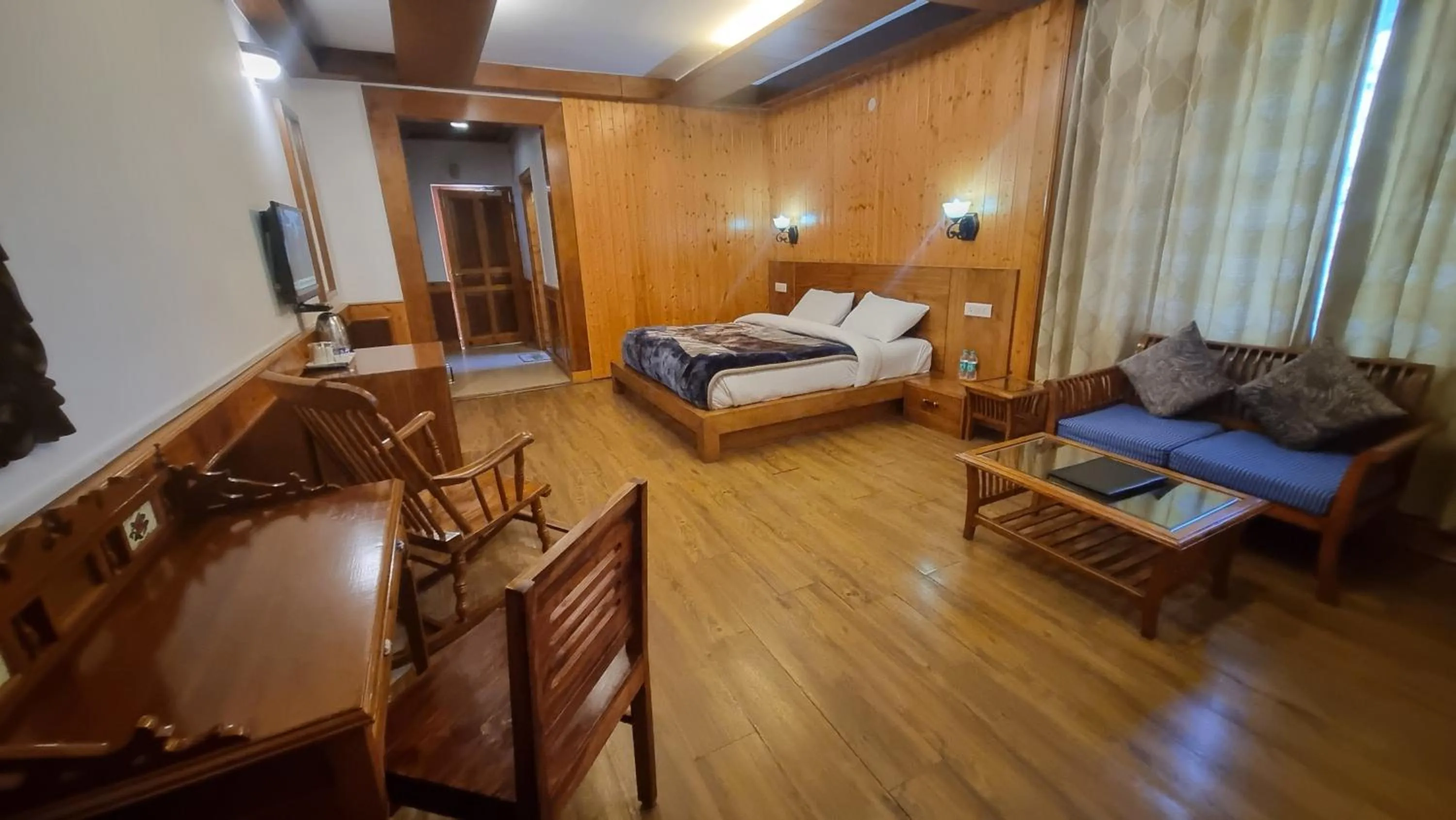 View (from property/room), Bed in Vivaan The Sunrise