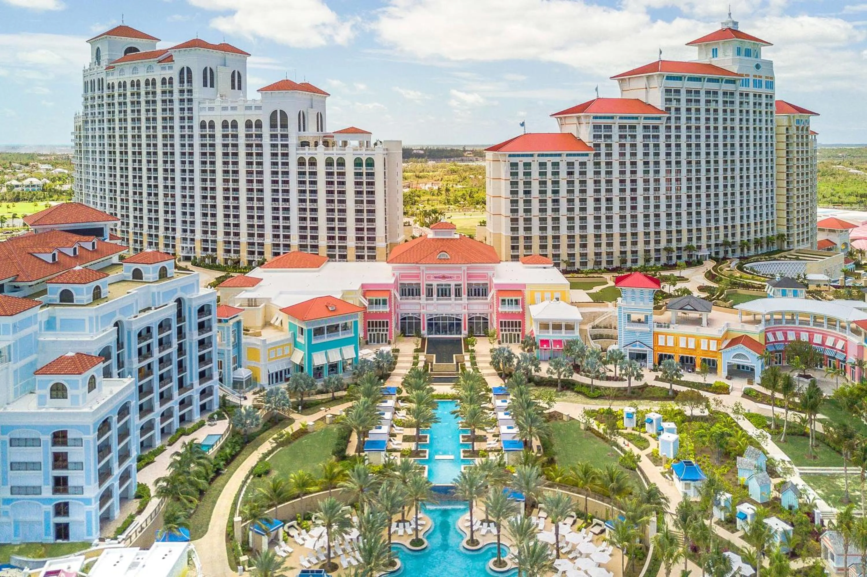 Property building in Grand Hyatt Baha Mar