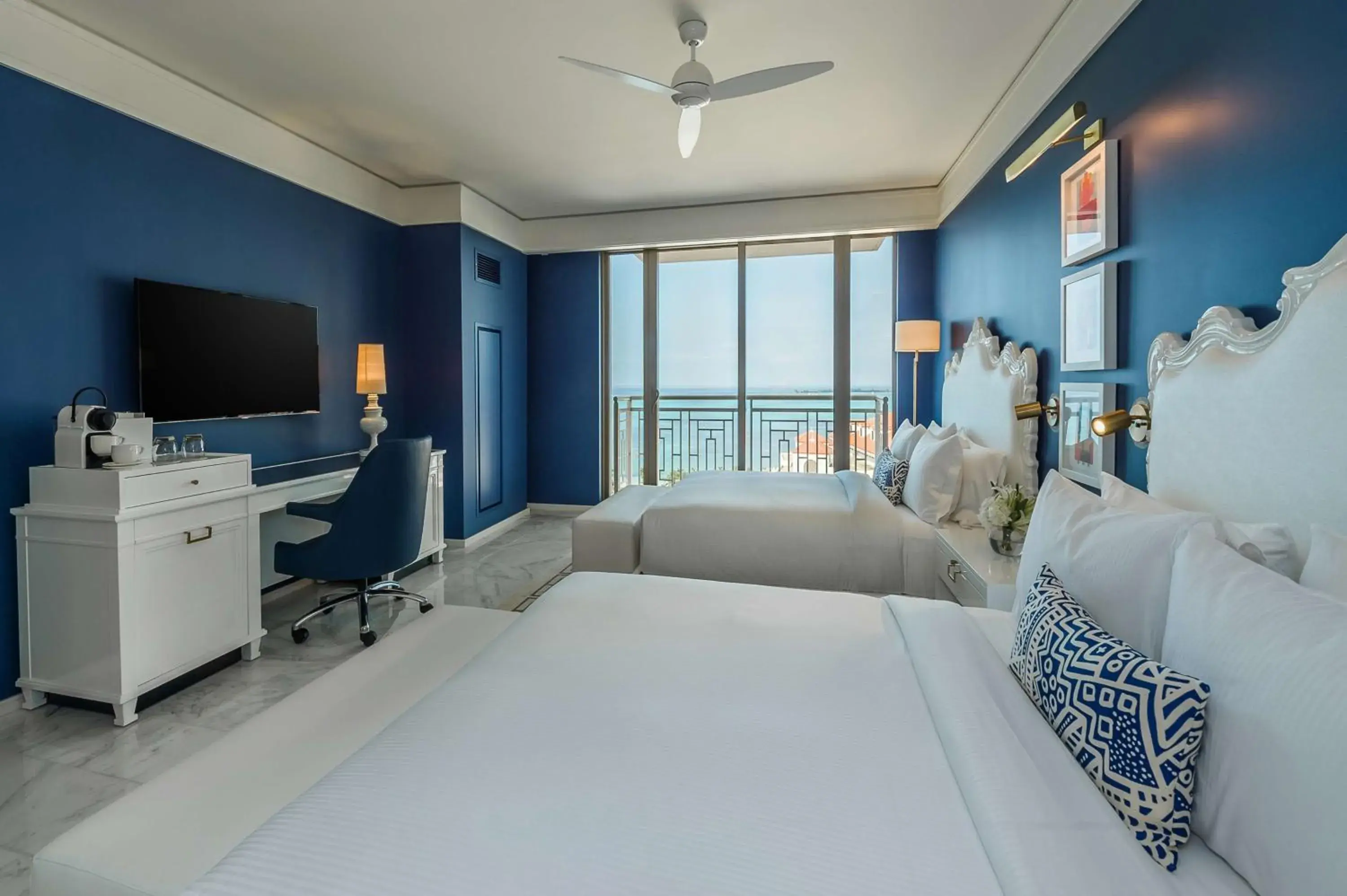 Queen Room with Two Queen Beds and Ocean View in Grand Hyatt Baha Mar Queen Room with Two Queen Beds and Ocean View in Grand Hyatt Baha Mar