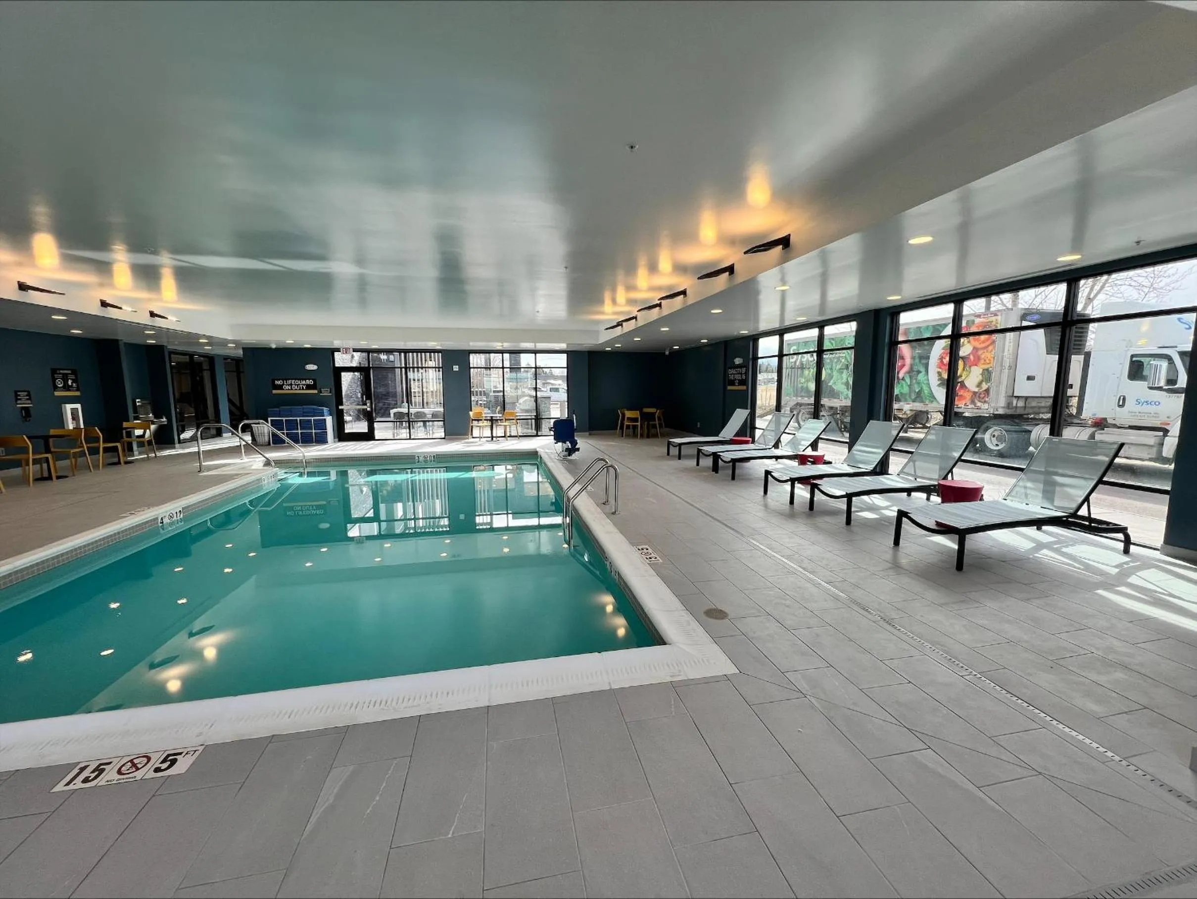 Pool view in Home2 Suites By Hilton Bozeman Four Corners