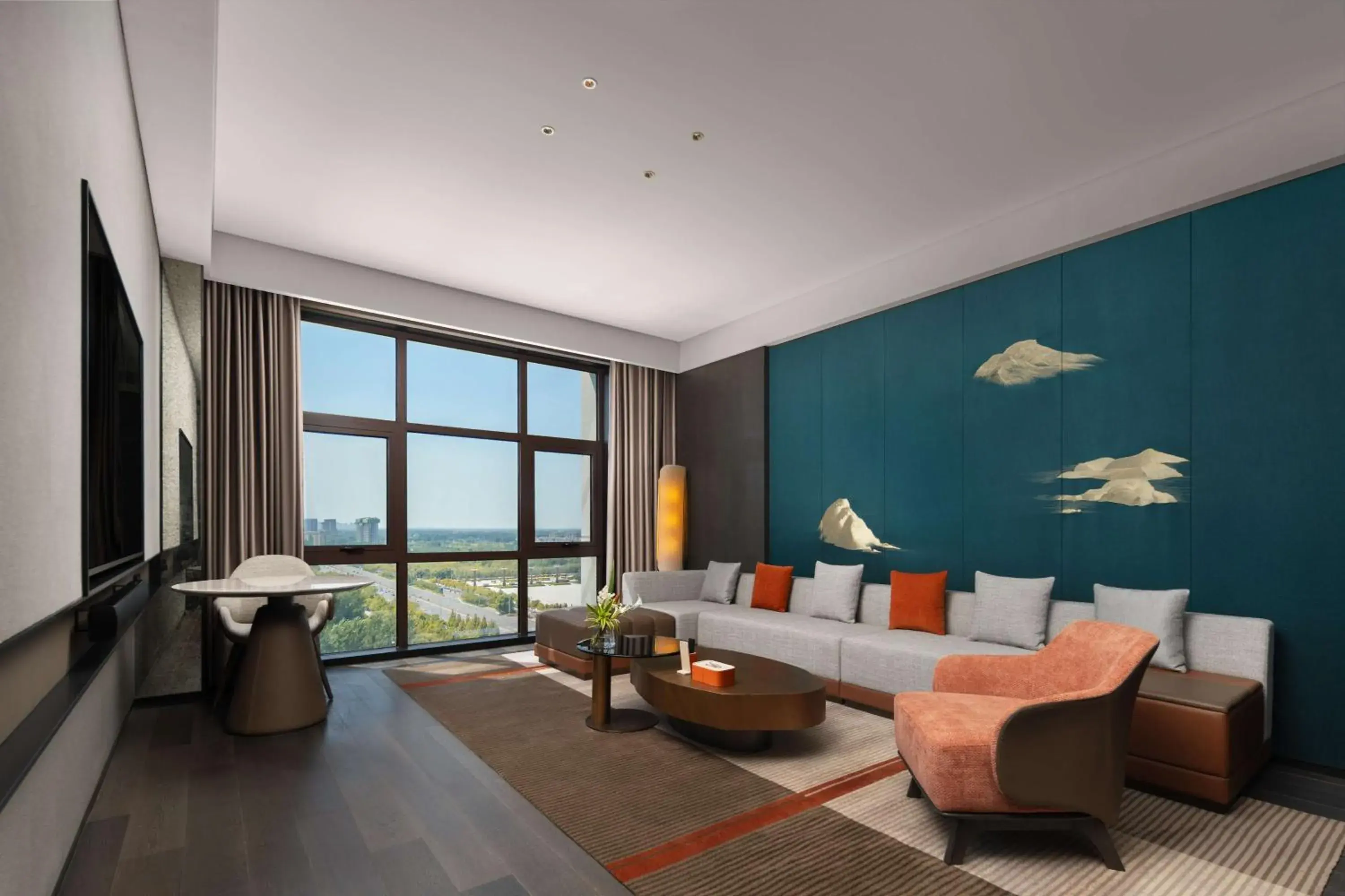 Deluxe King Suite in Doubletree By Hilton Kaifeng Deluxe King Suite in Doubletree By Hilton Kaifeng