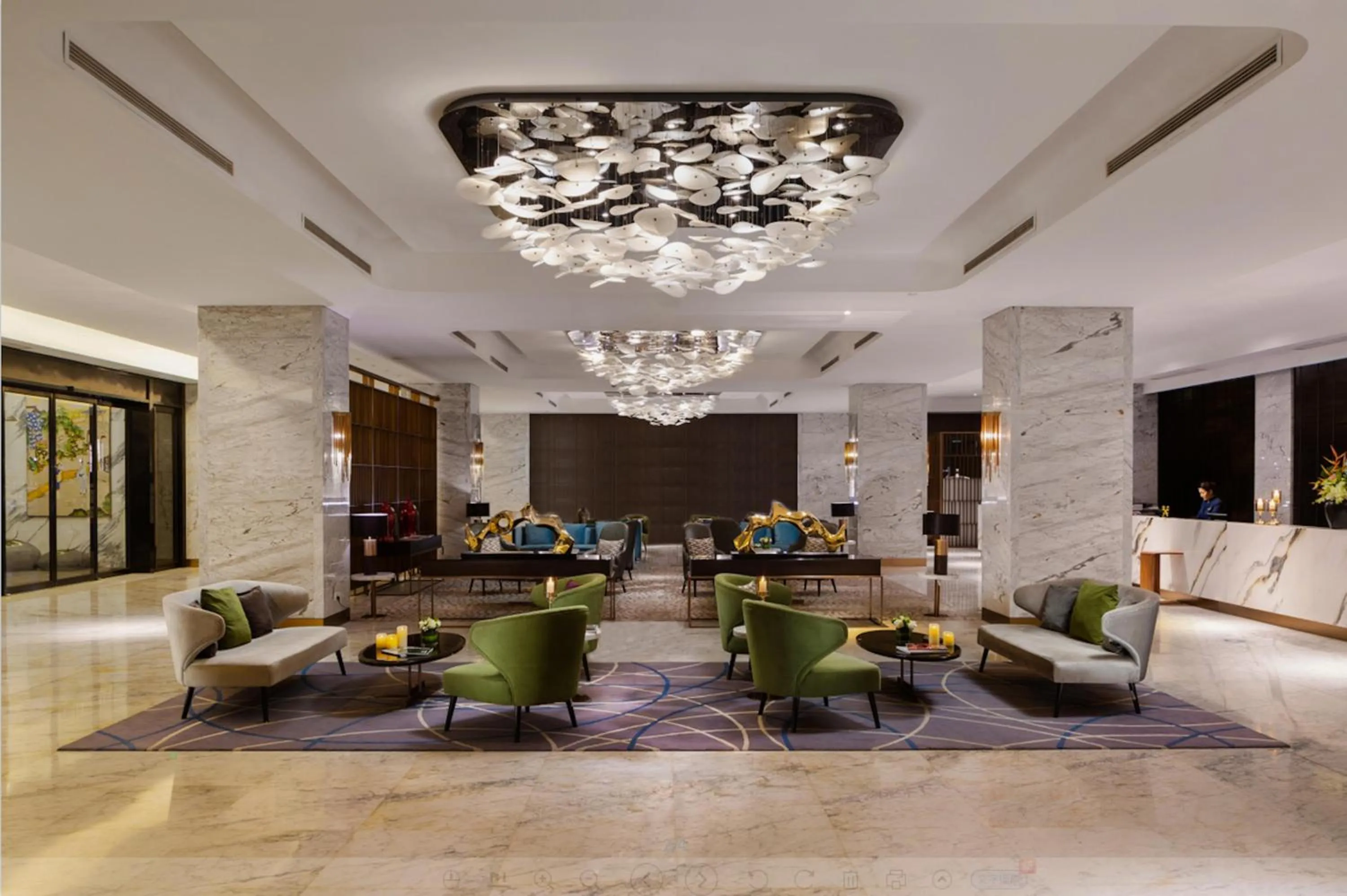 Lobby or reception in Doubletree By Hilton Shanghai Hongqiao