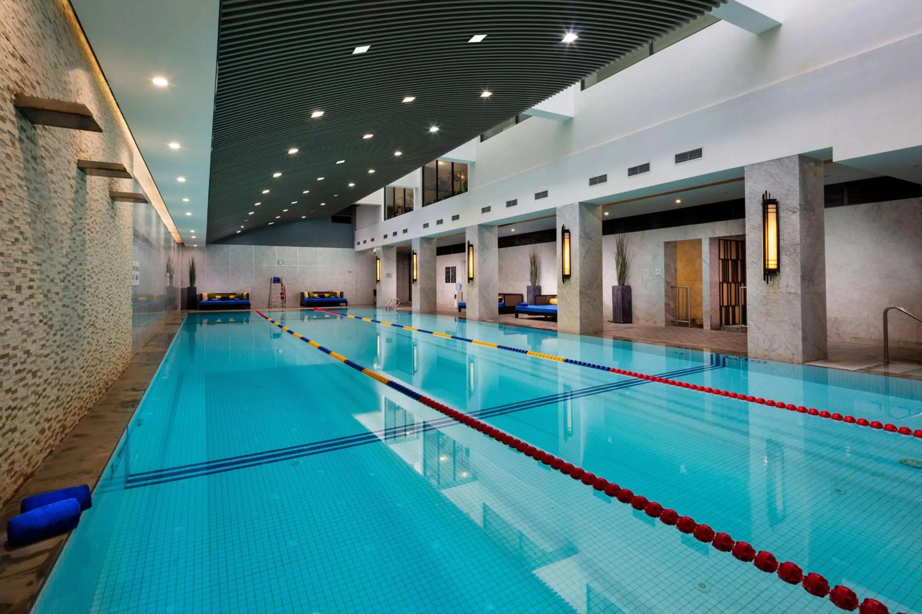 Pool view in Doubletree By Hilton Shanghai Hongqiao