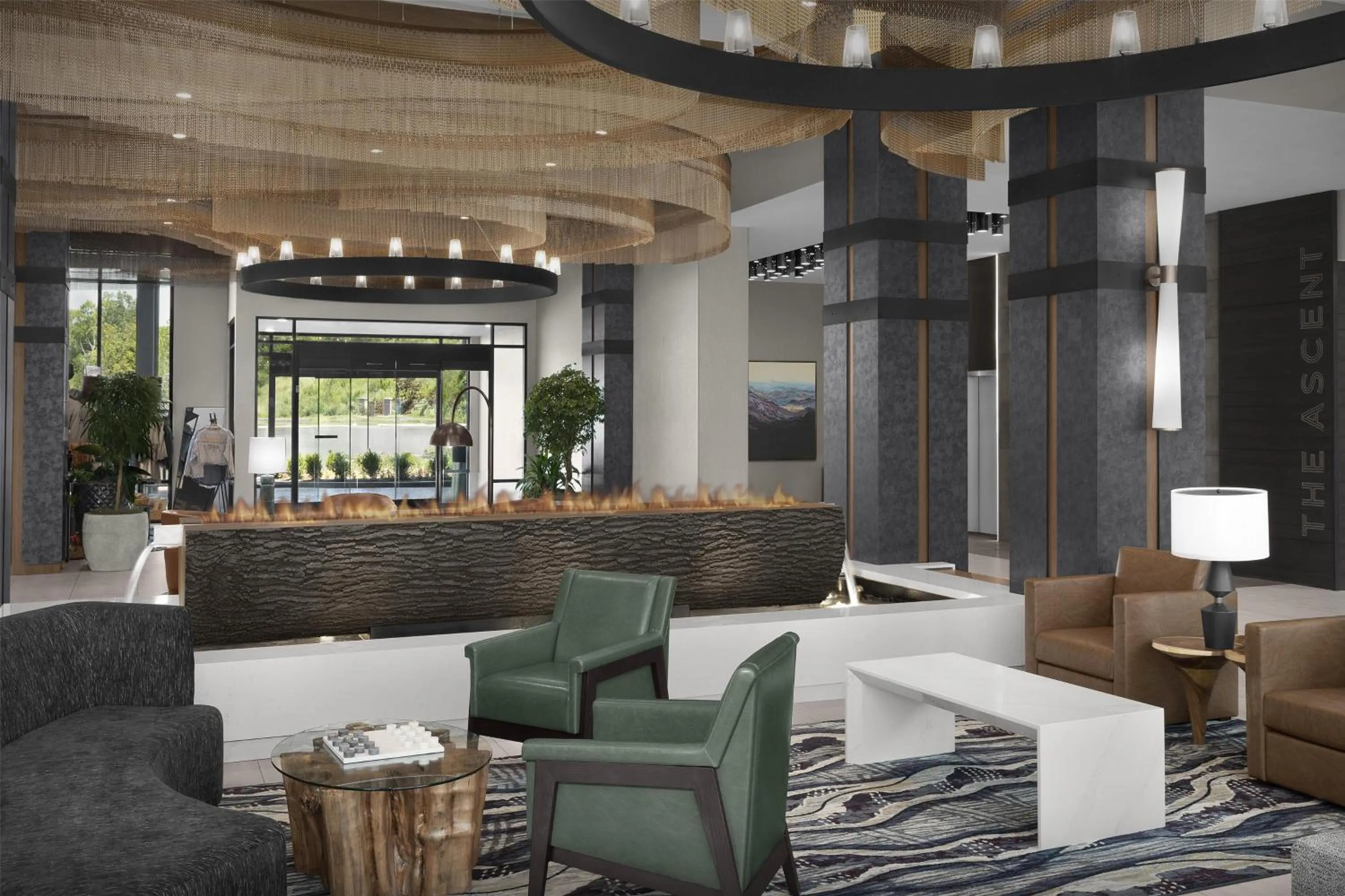 Lobby or reception in Embassy Suites By Hilton Pigeon Forge Resort