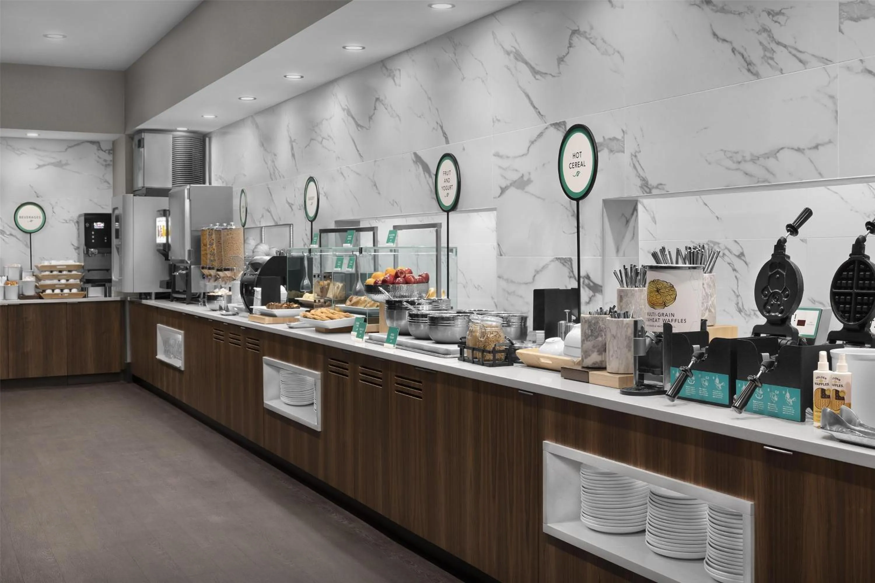 Breakfast in Embassy Suites By Hilton Pigeon Forge Resort