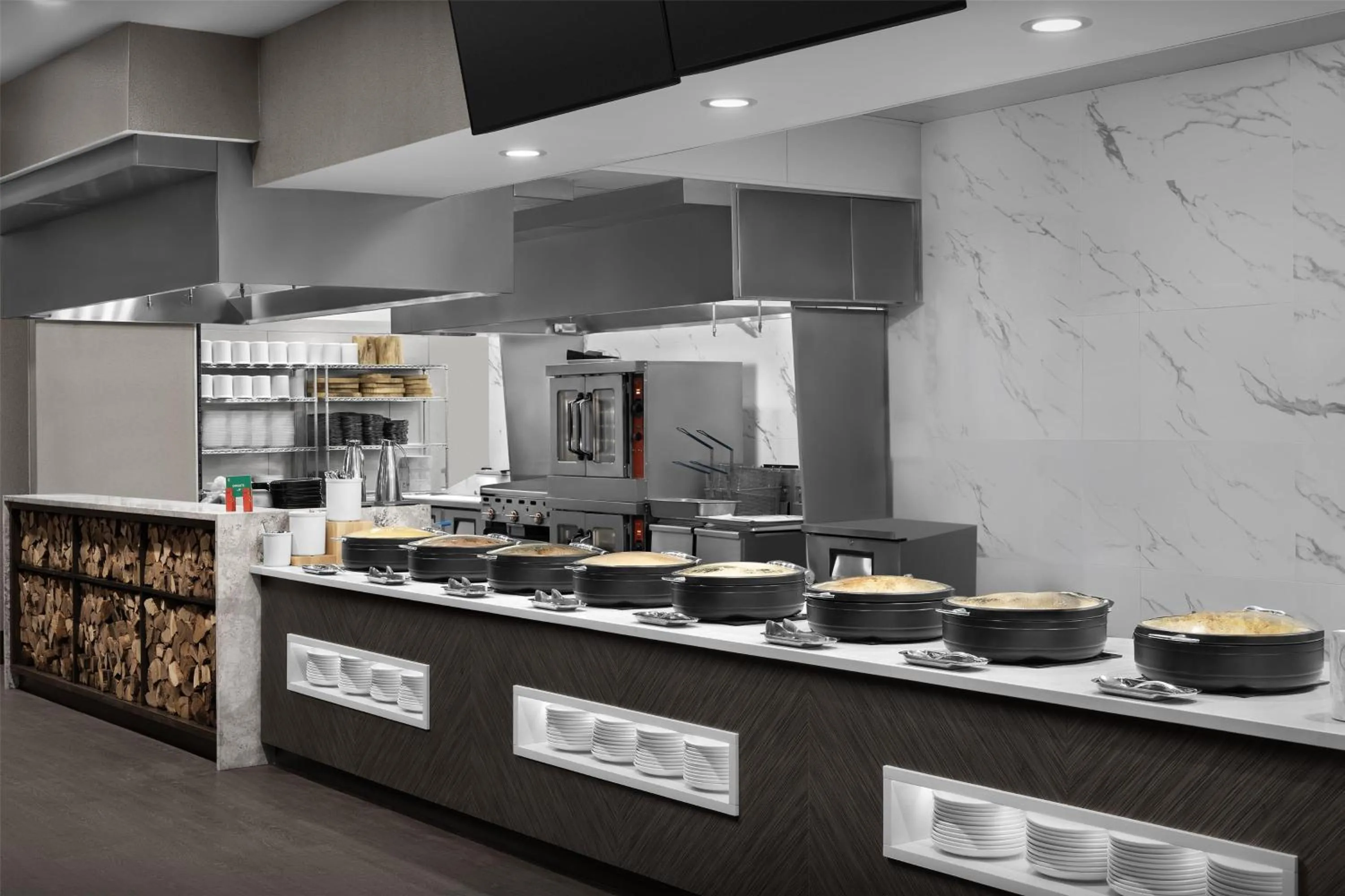 Breakfast in Embassy Suites By Hilton Pigeon Forge Resort