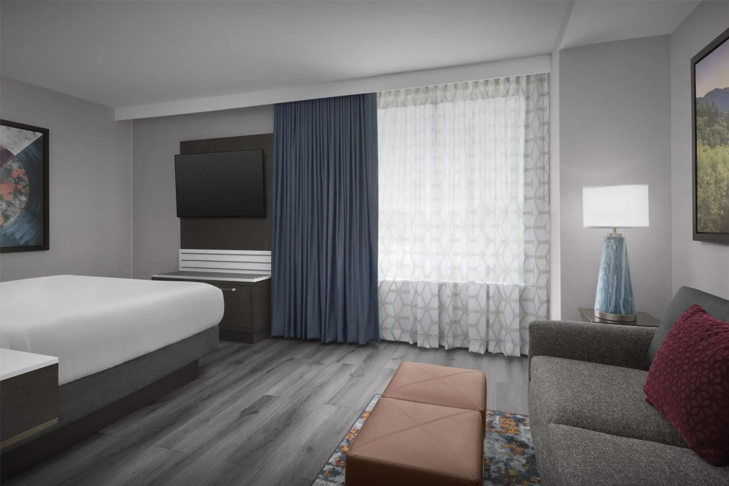 King Studio Suite in Embassy Suites By Hilton Pigeon Forge Resort King Studio Suite in Embassy Suites By Hilton Pigeon Forge Resort