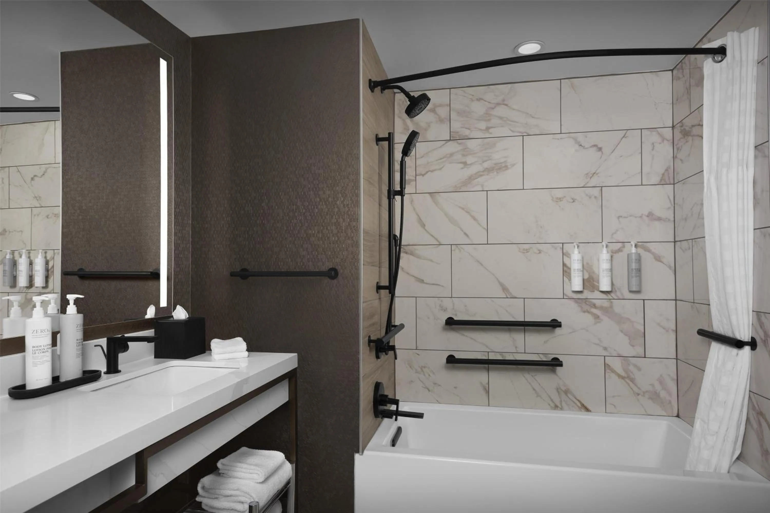 Bathroom in Embassy Suites By Hilton Pigeon Forge Resort