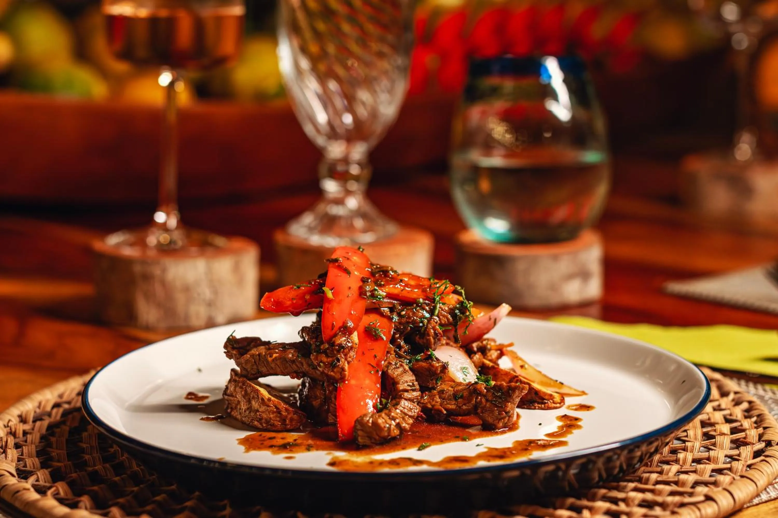 Dinner in Burú Nature Hotel