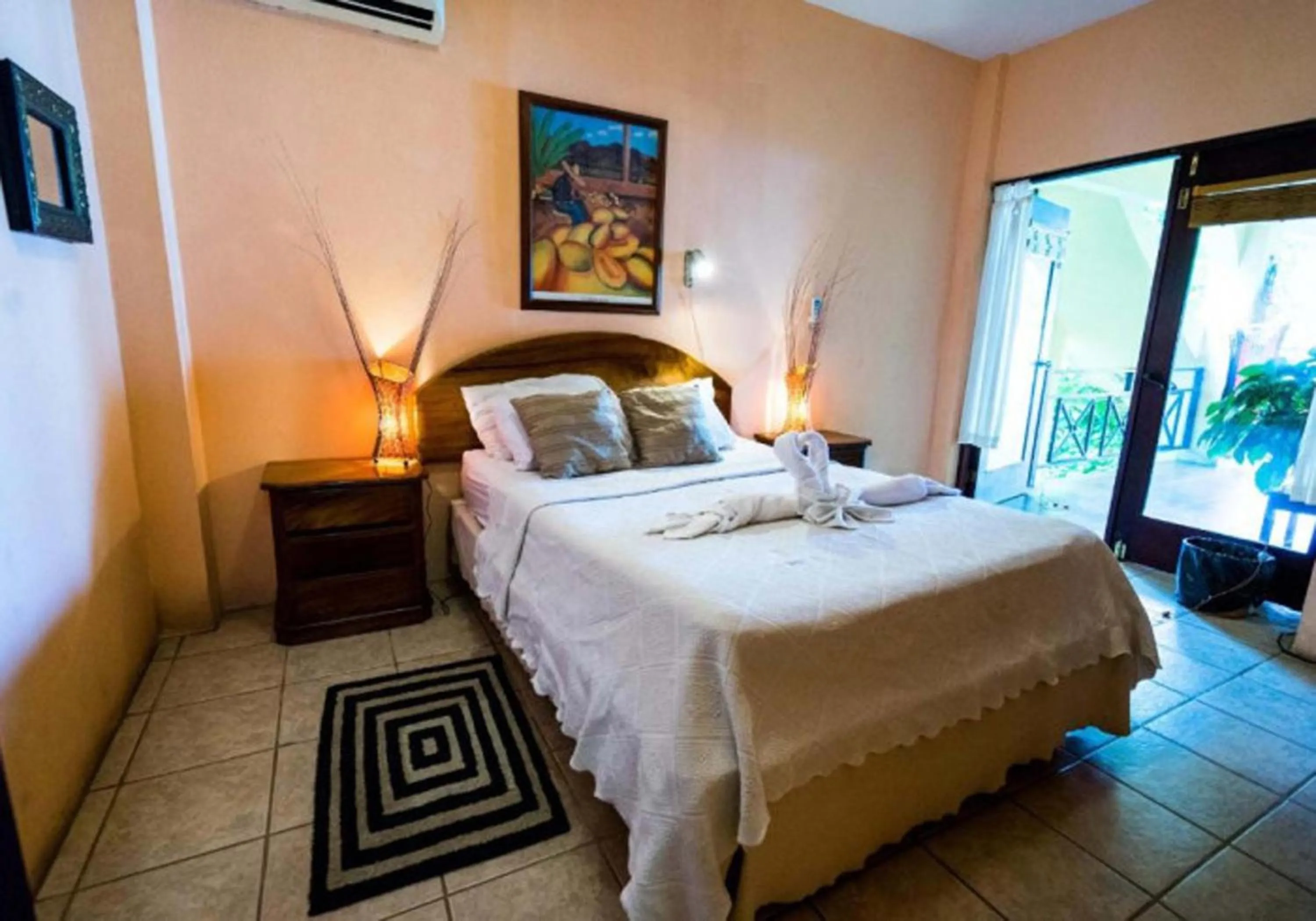 Bed in Mango Moon Villa