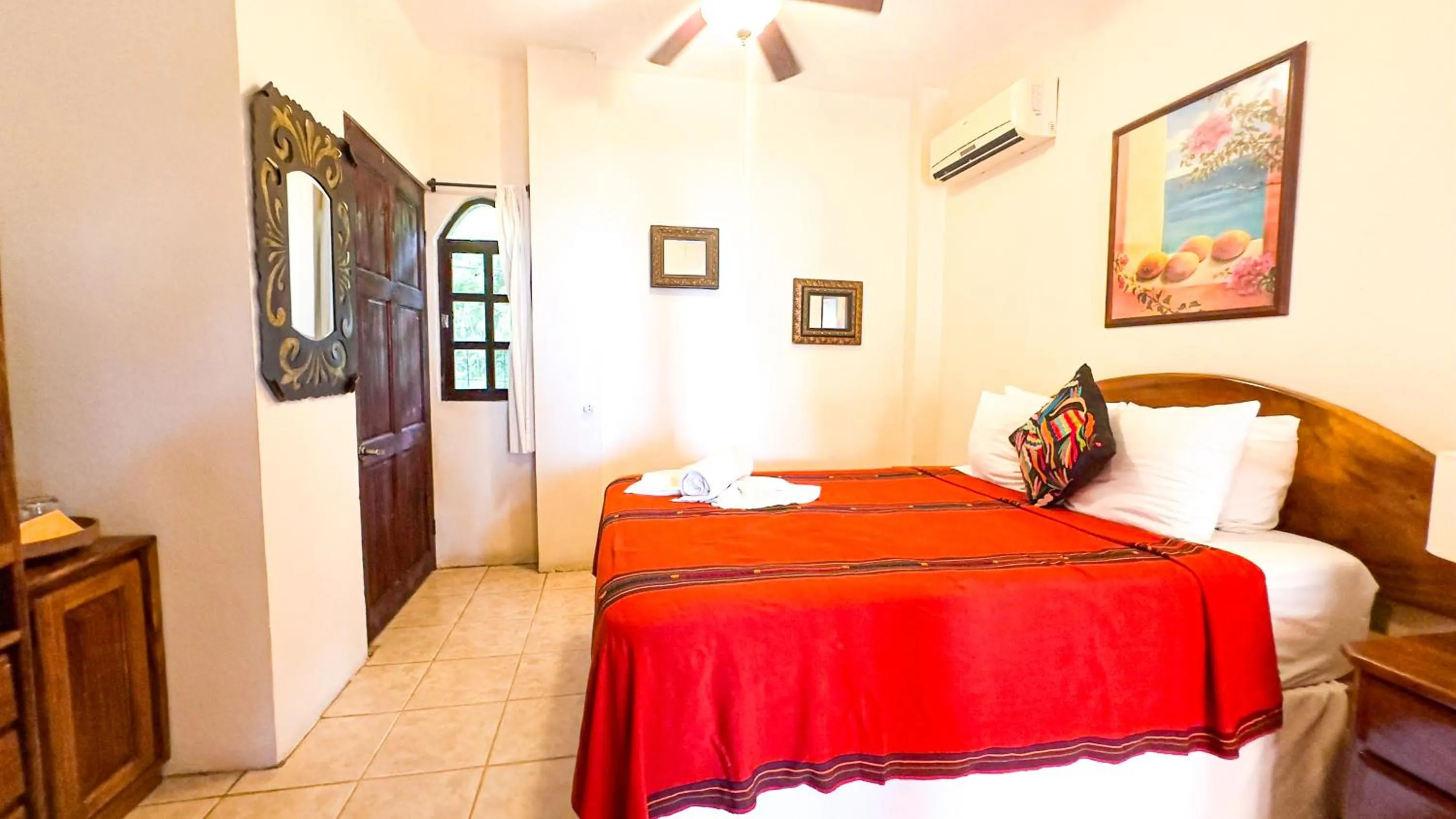 Bed in Mango Moon Villa