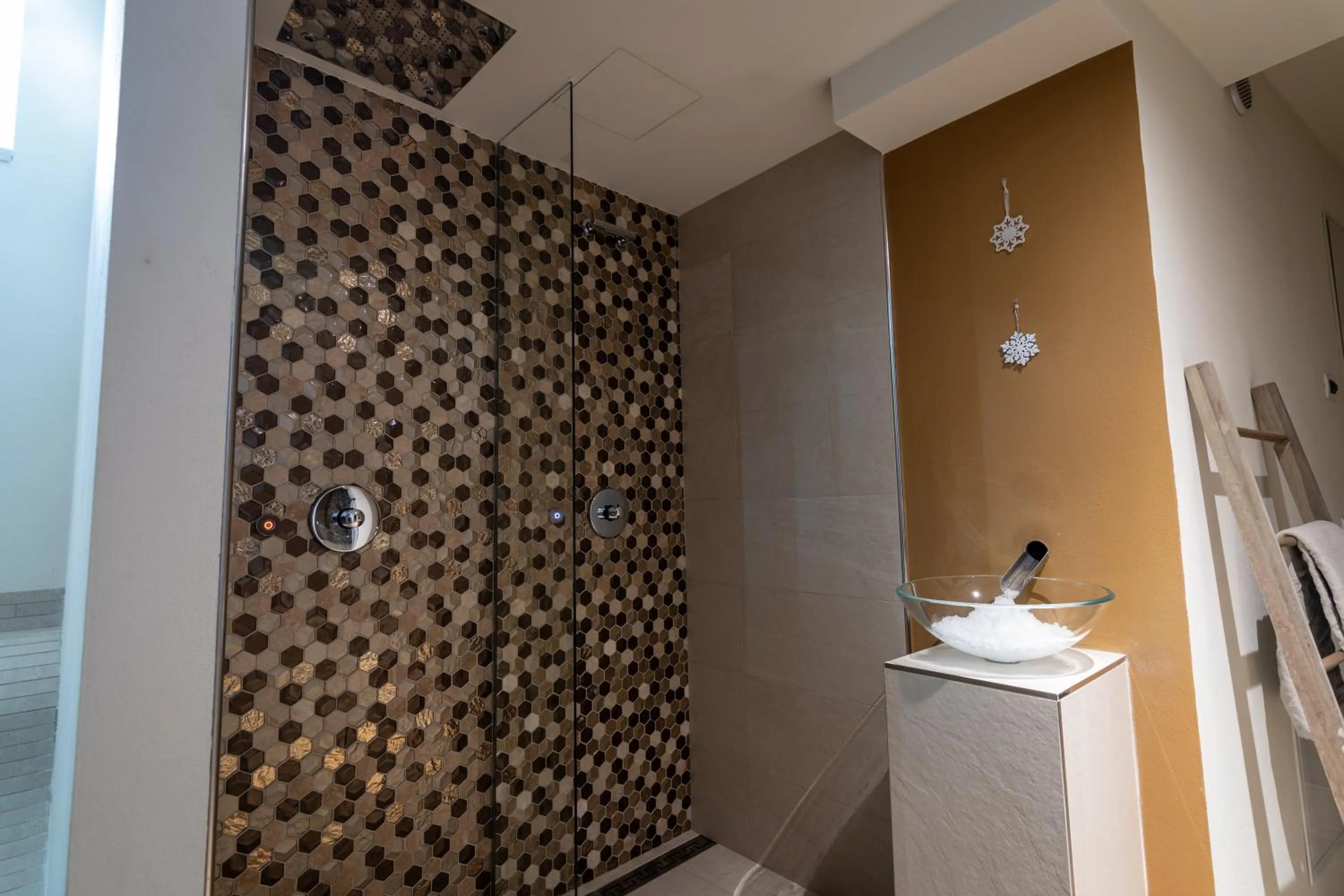 Spa and wellness centre/facilities in Aparthotel Dolomites Living&Relax