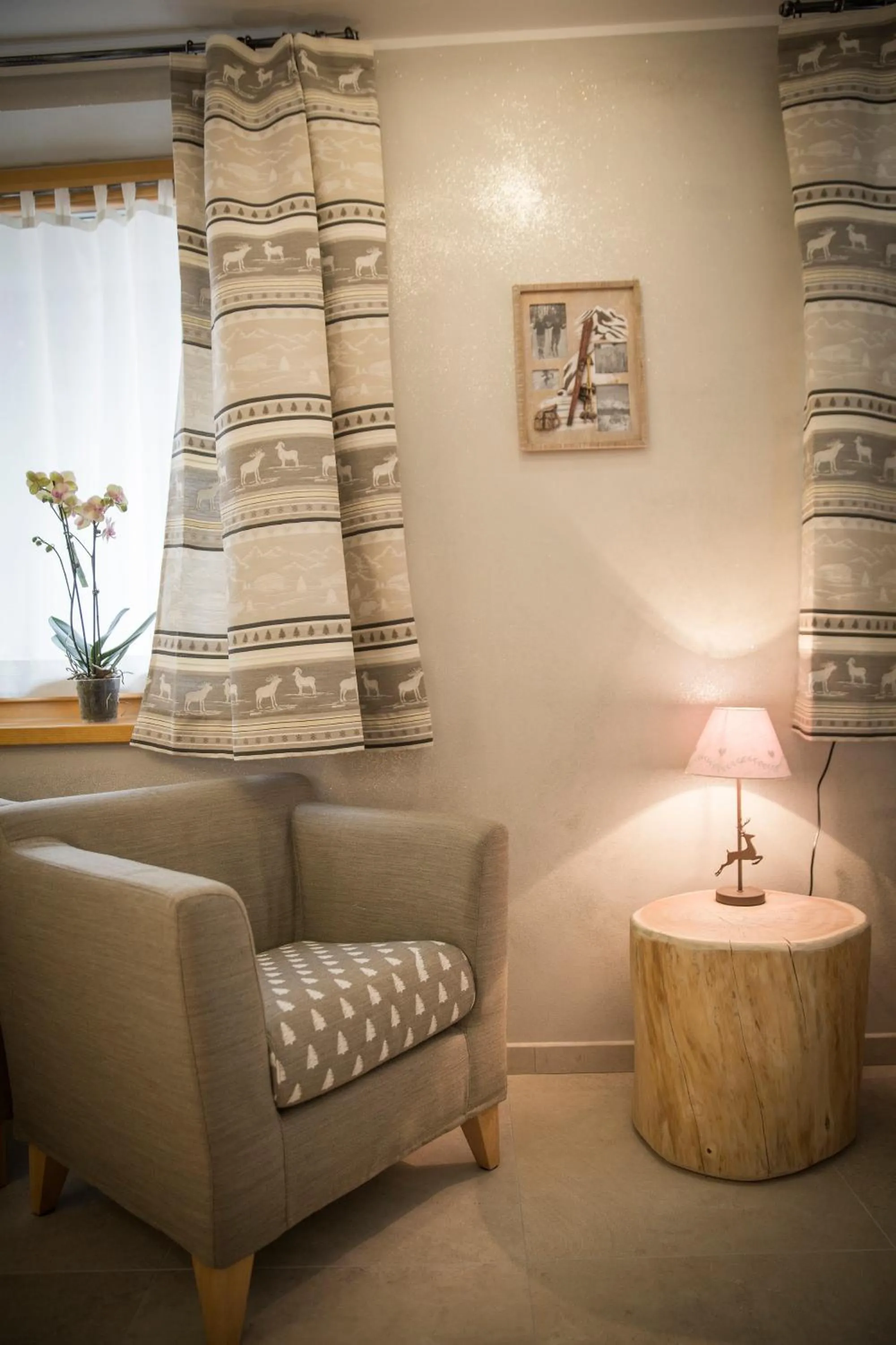 Decorative detail in Aparthotel Dolomites Living&Relax