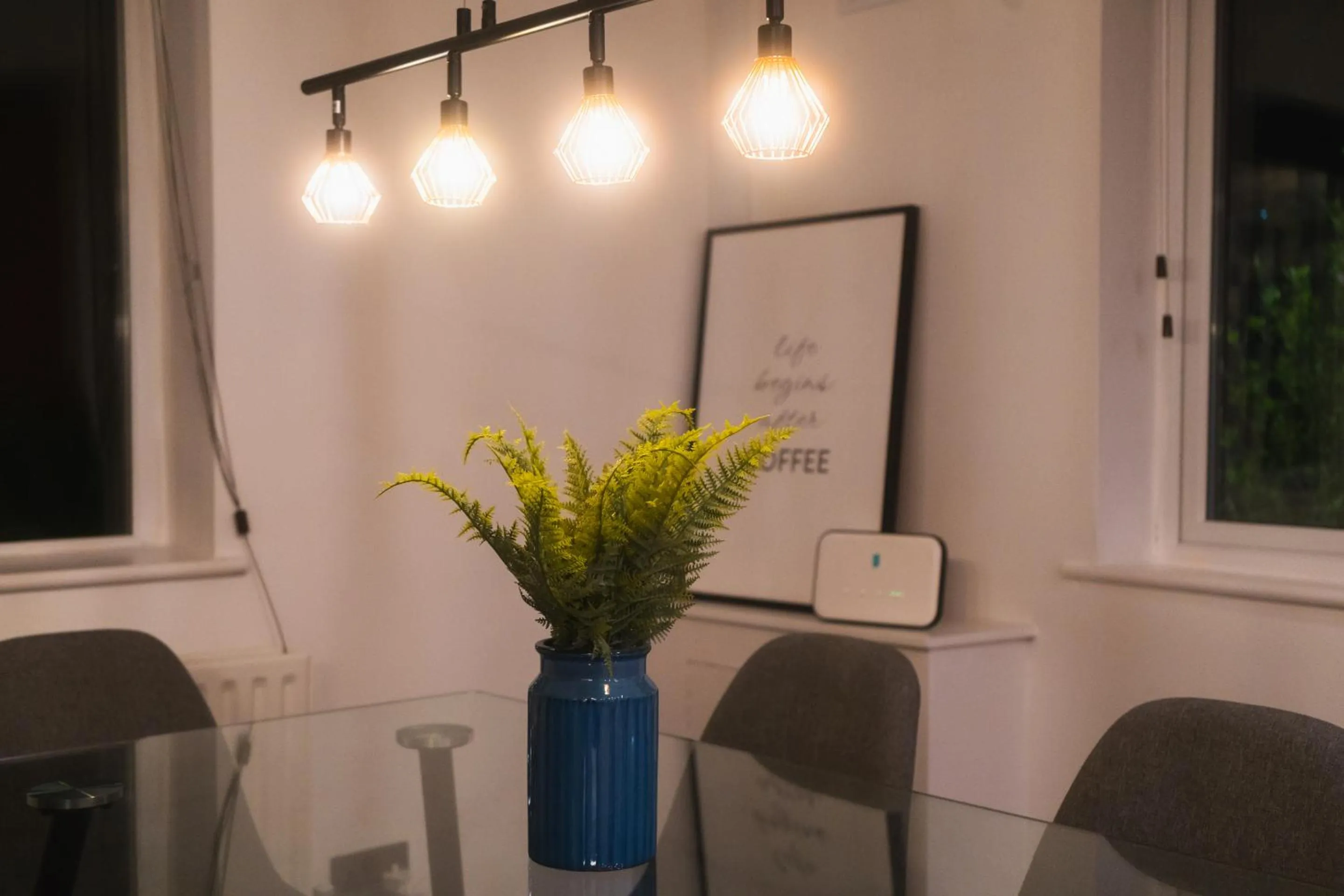 Dining area in The Bungalow by TAS