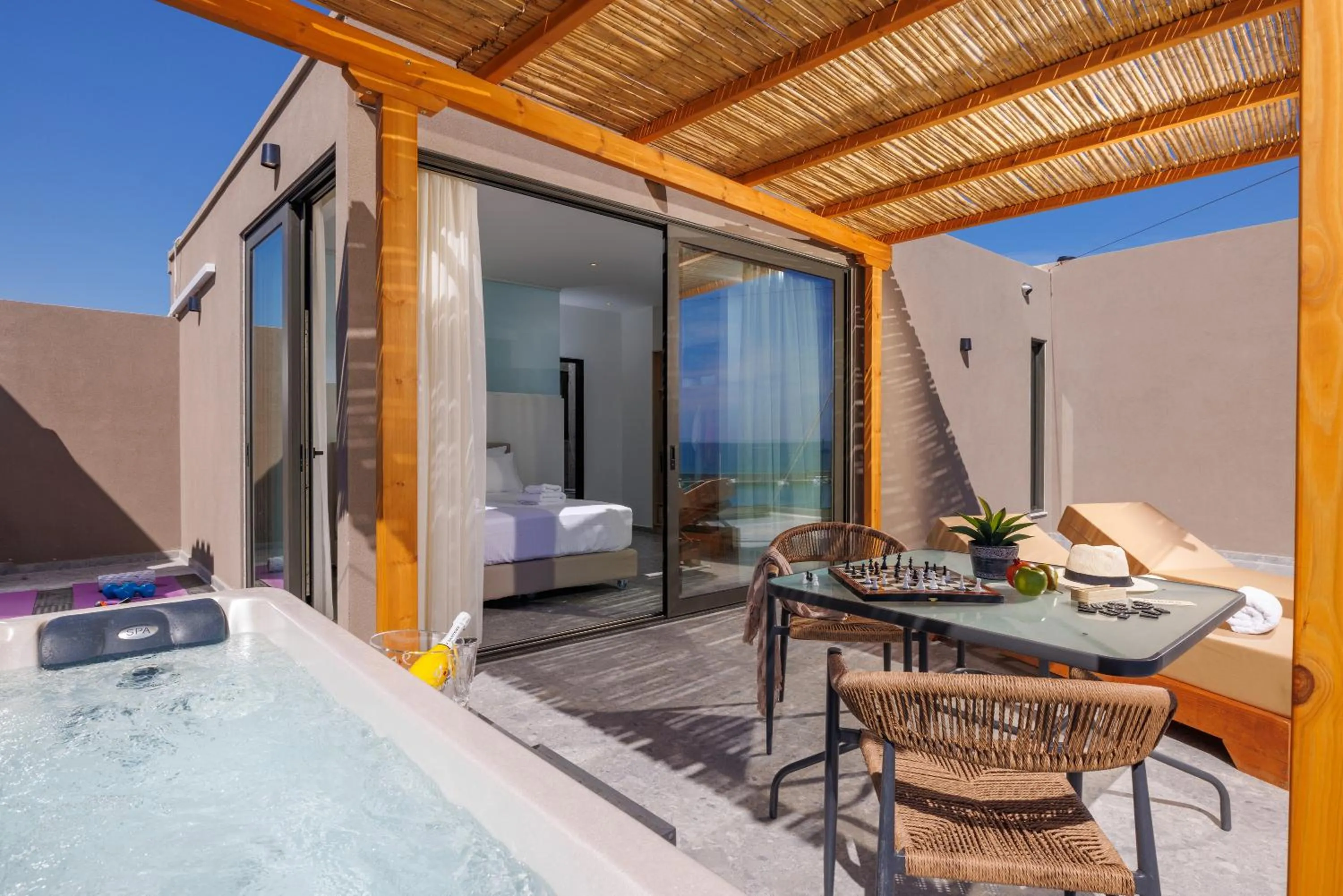 Balcony/Terrace in Soho SeaFront Suites