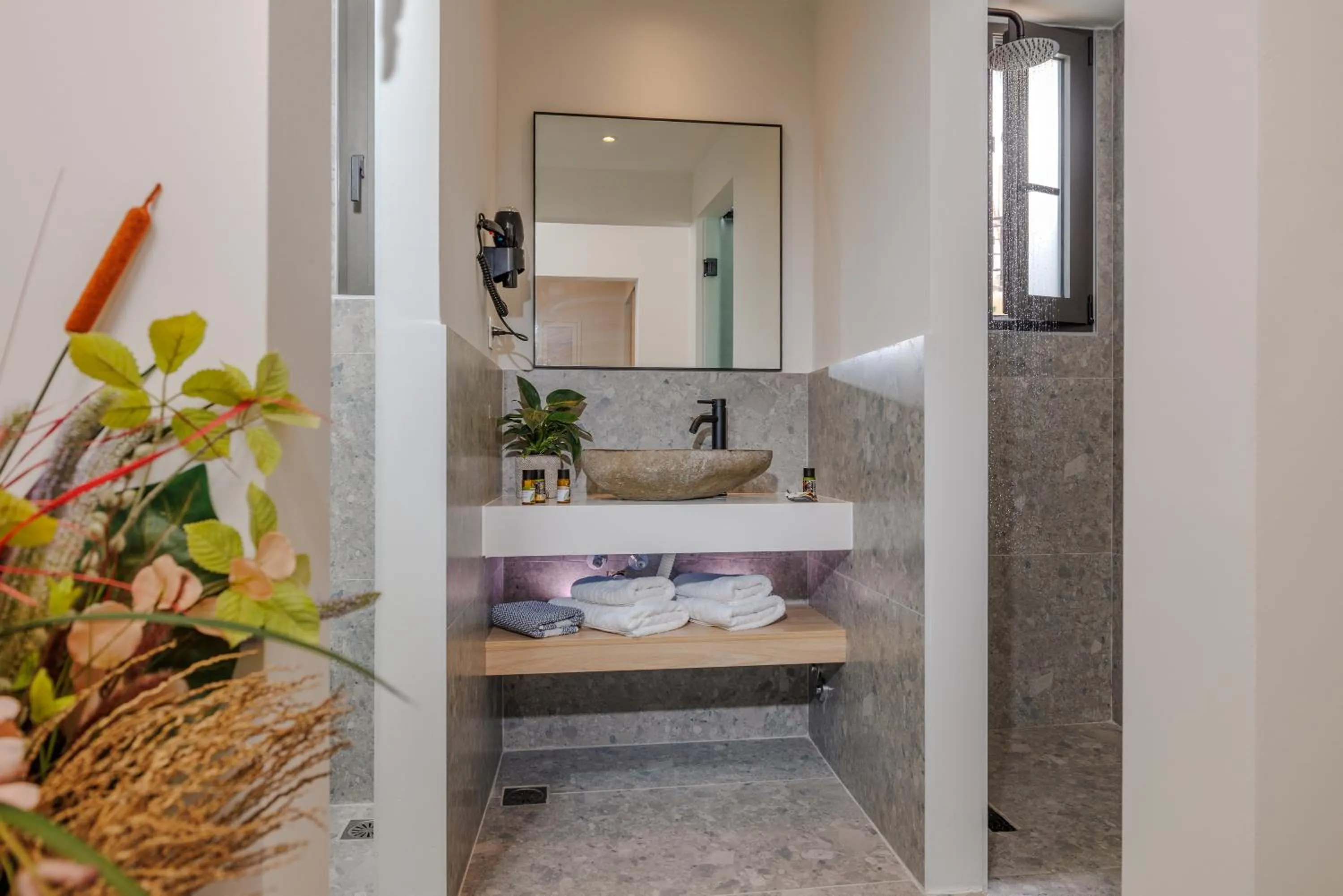 Shower in Soho SeaFront Suites