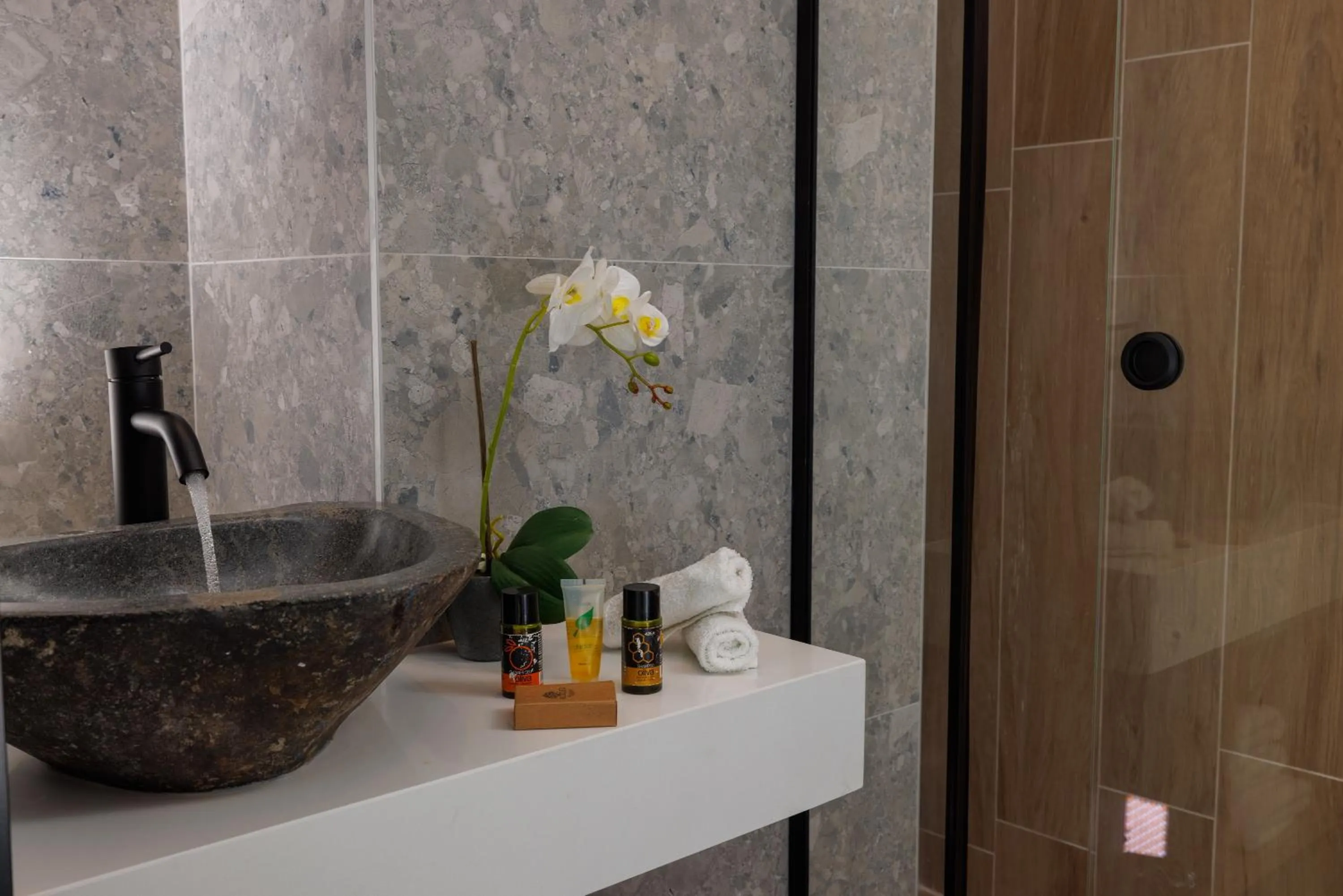 Bathroom in Soho SeaFront Suites