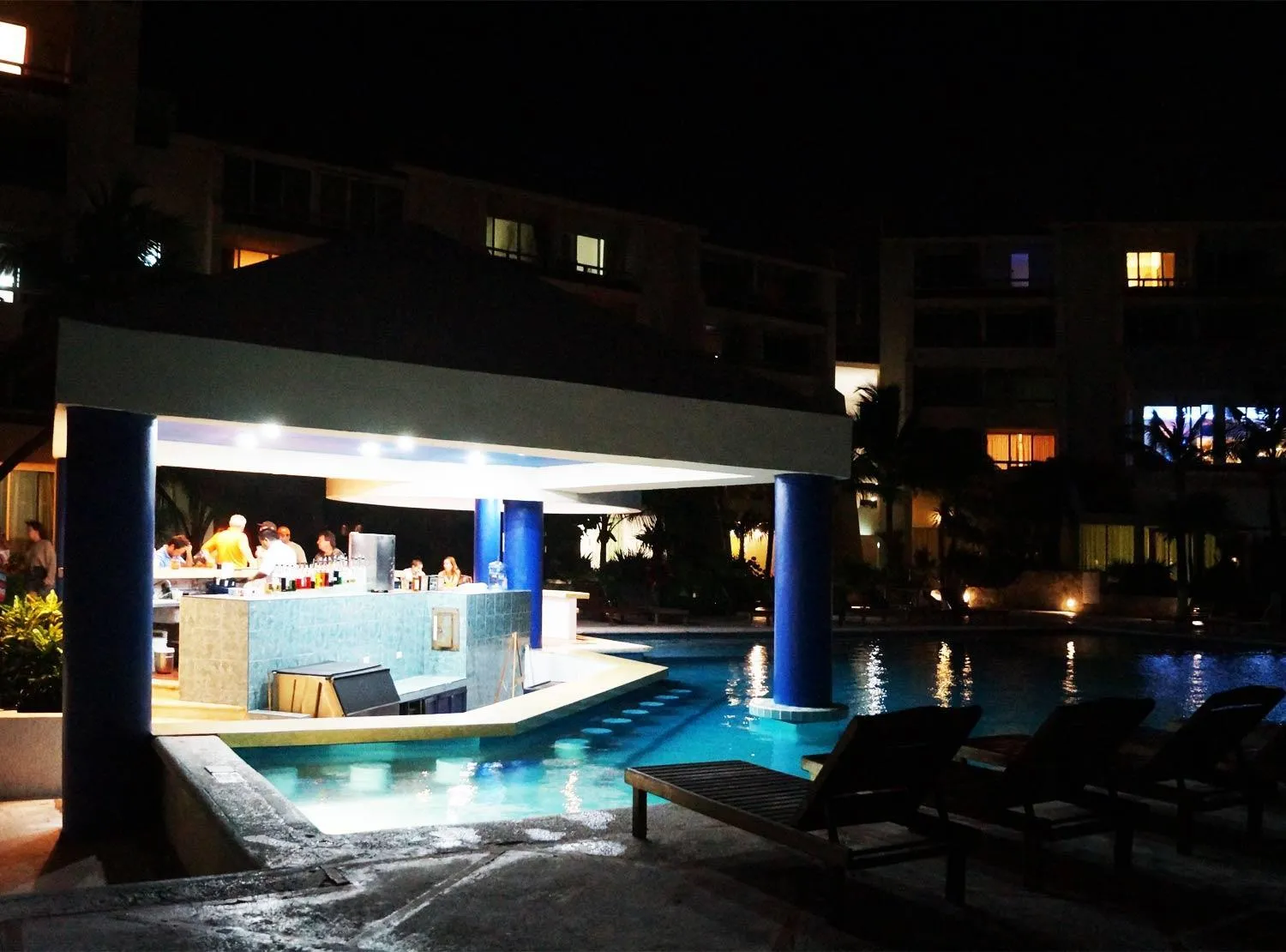 Night in Apartment Ocean Front Cancun