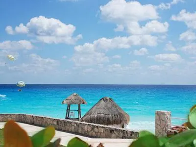 Sea view in Apartment Ocean Front Cancun