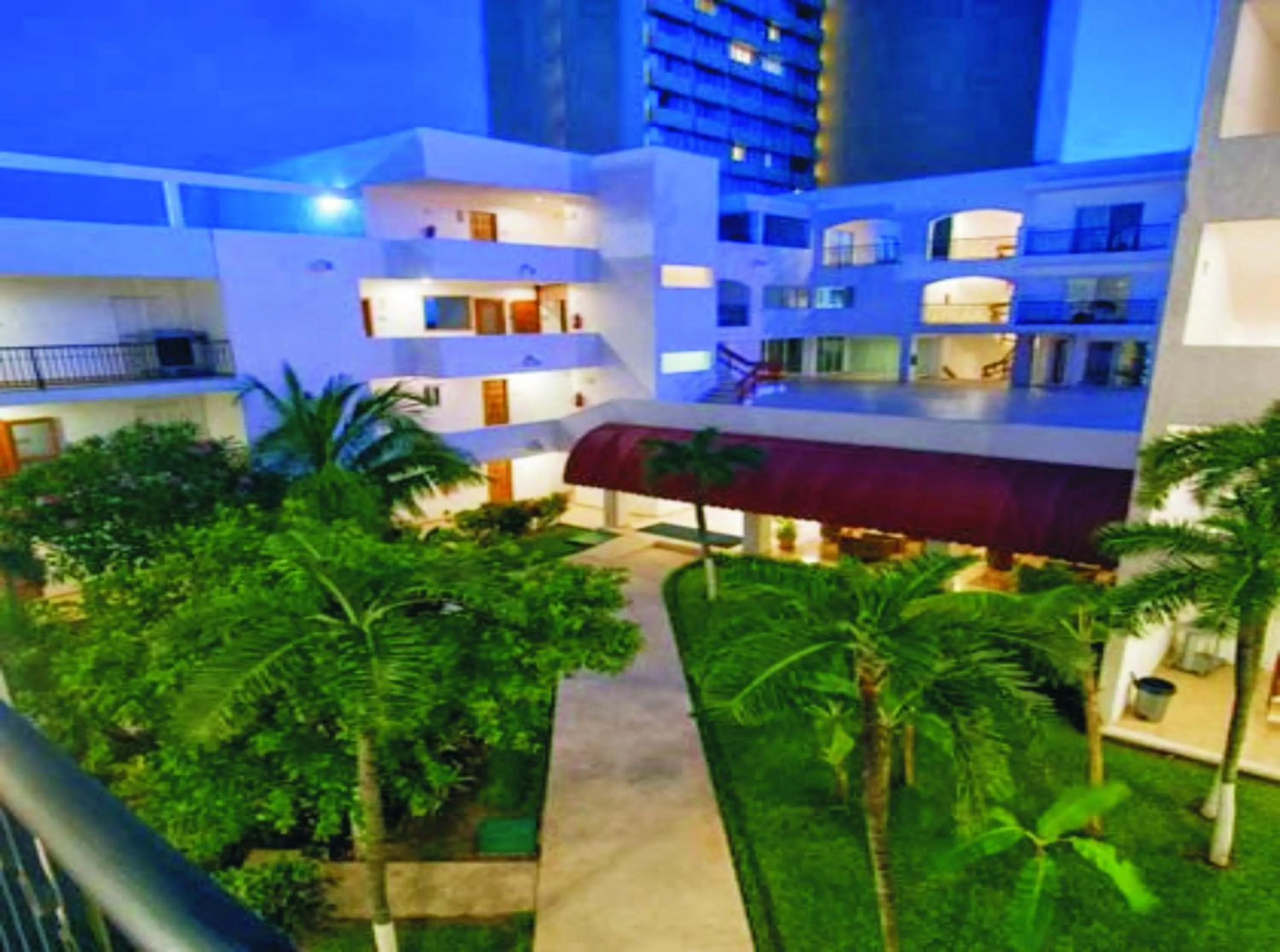 Garden view in Apartment Ocean Front Cancun