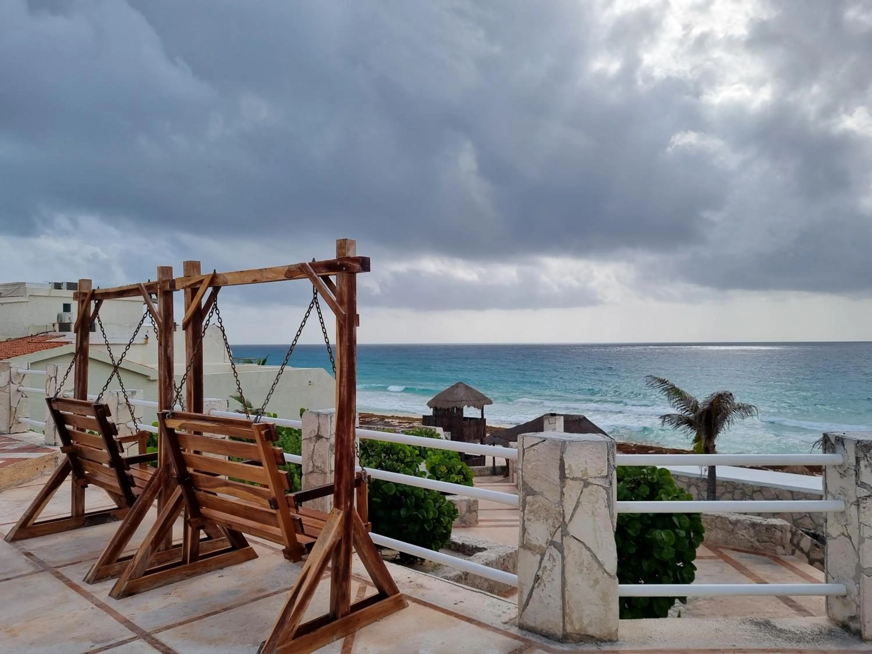Swimming pool in Apartment Ocean Front Cancun