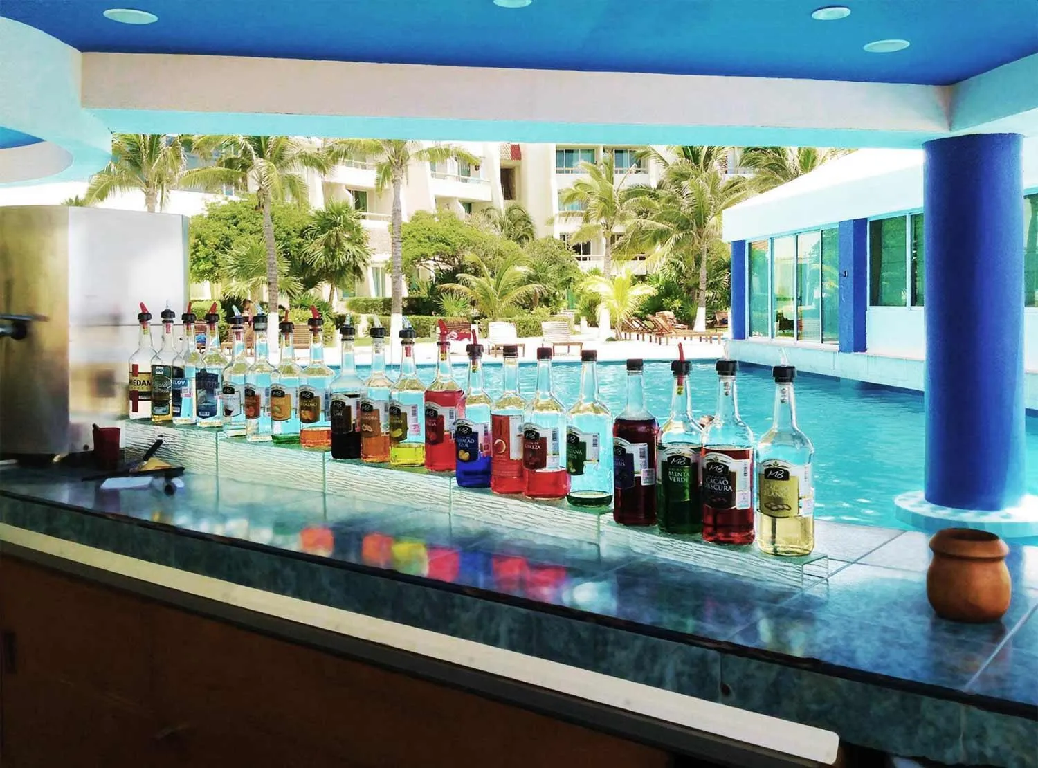 Lounge or bar in Apartment Ocean Front Cancun