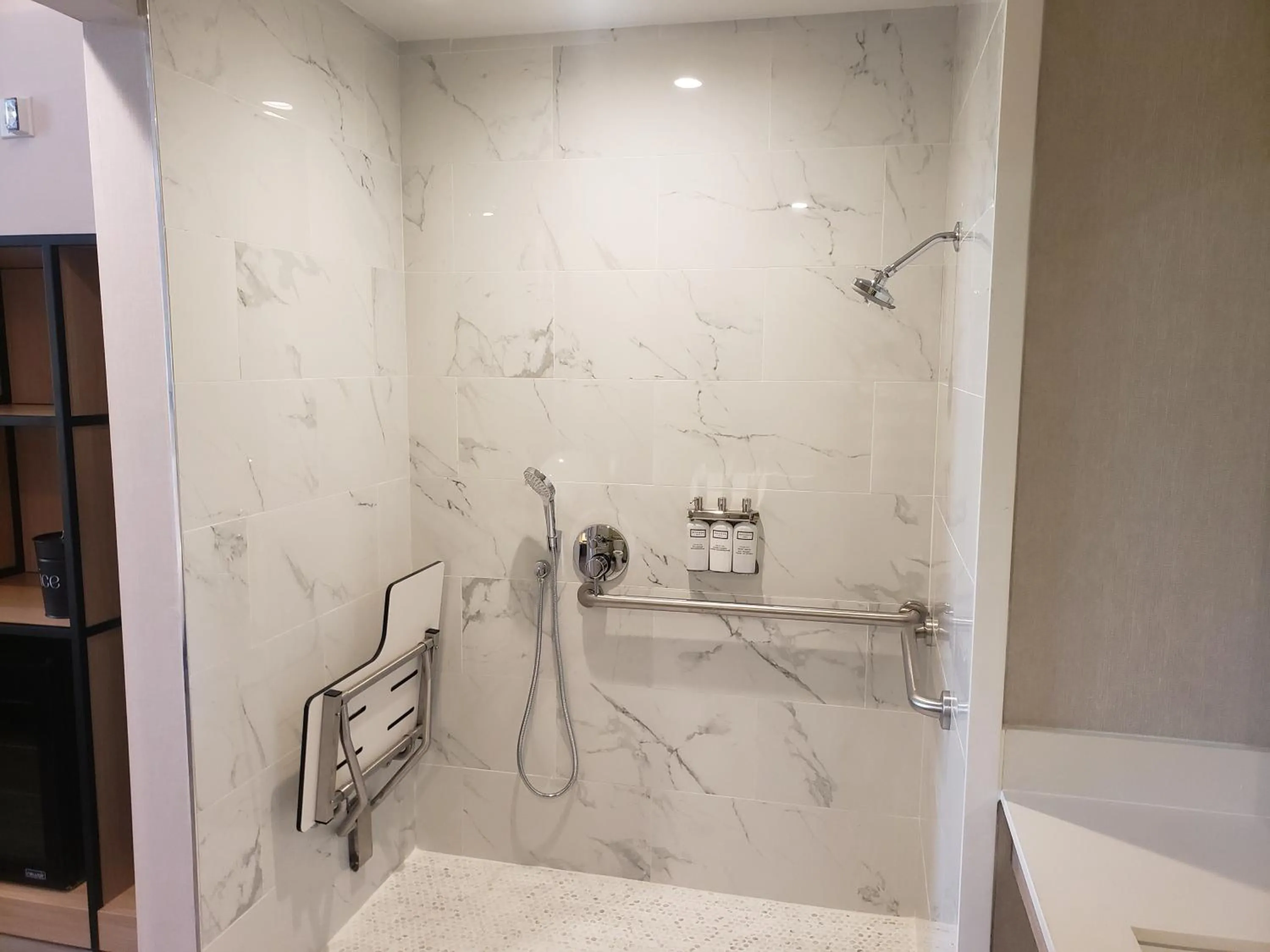 Shower in The Evergreen