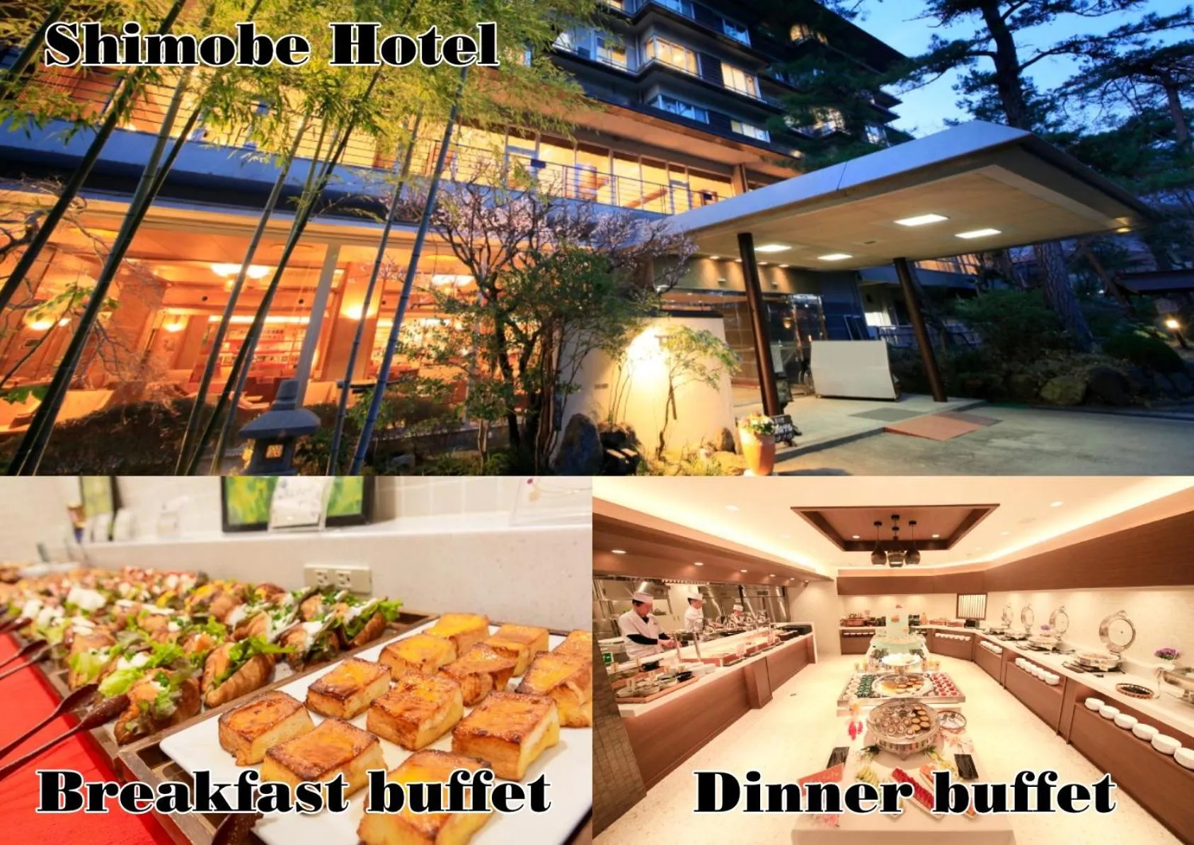 Property building in Shimobe Hotel