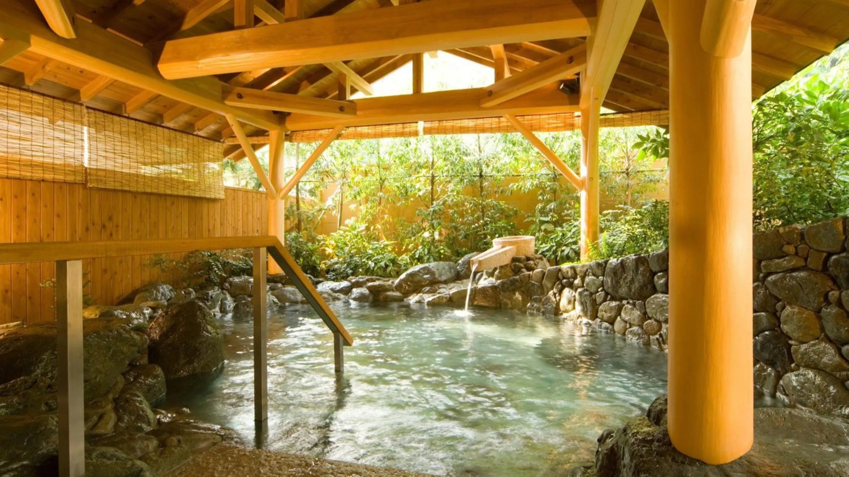 Hot Spring Bath in Shimobe Hotel