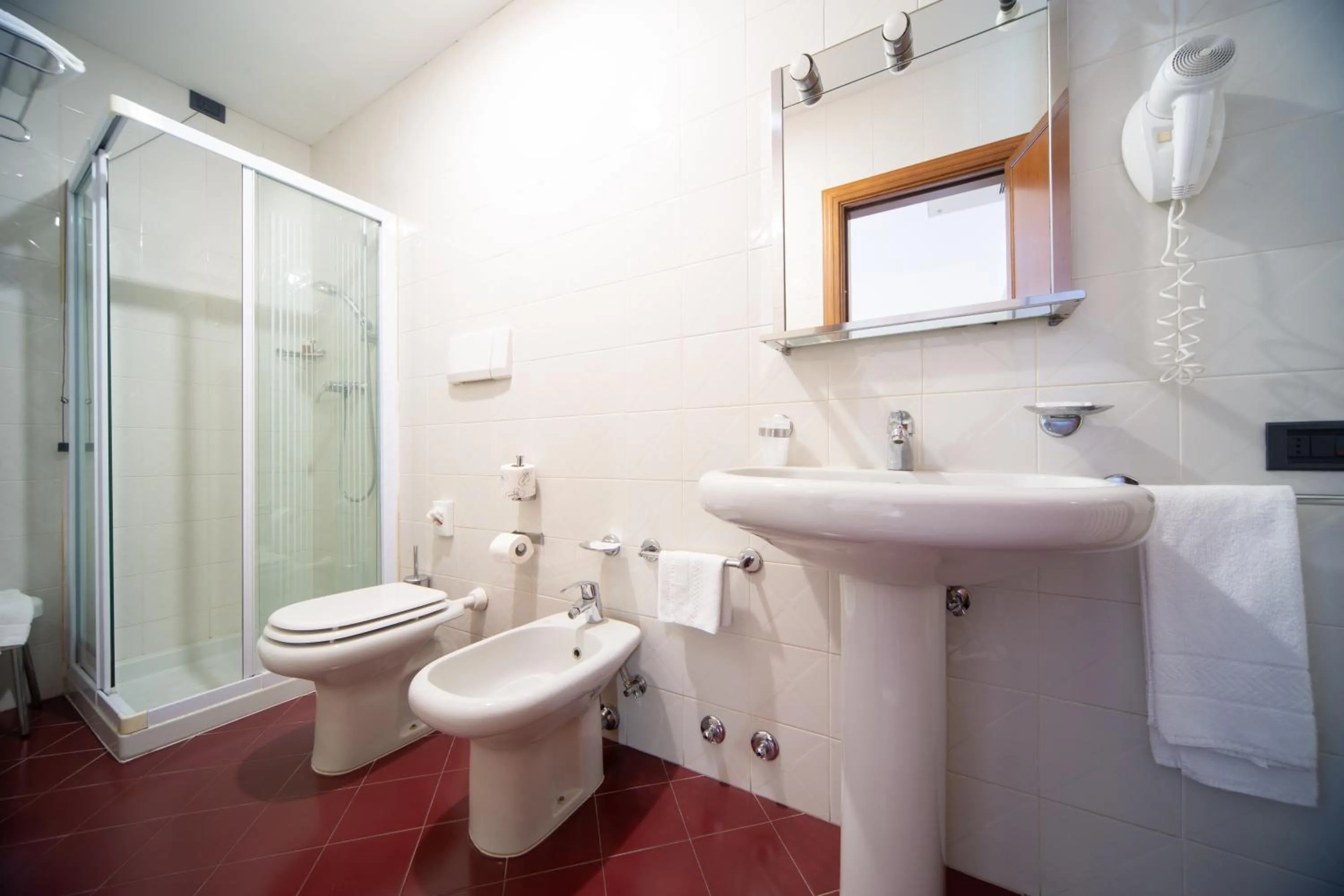 Bathroom in Hotel Cima