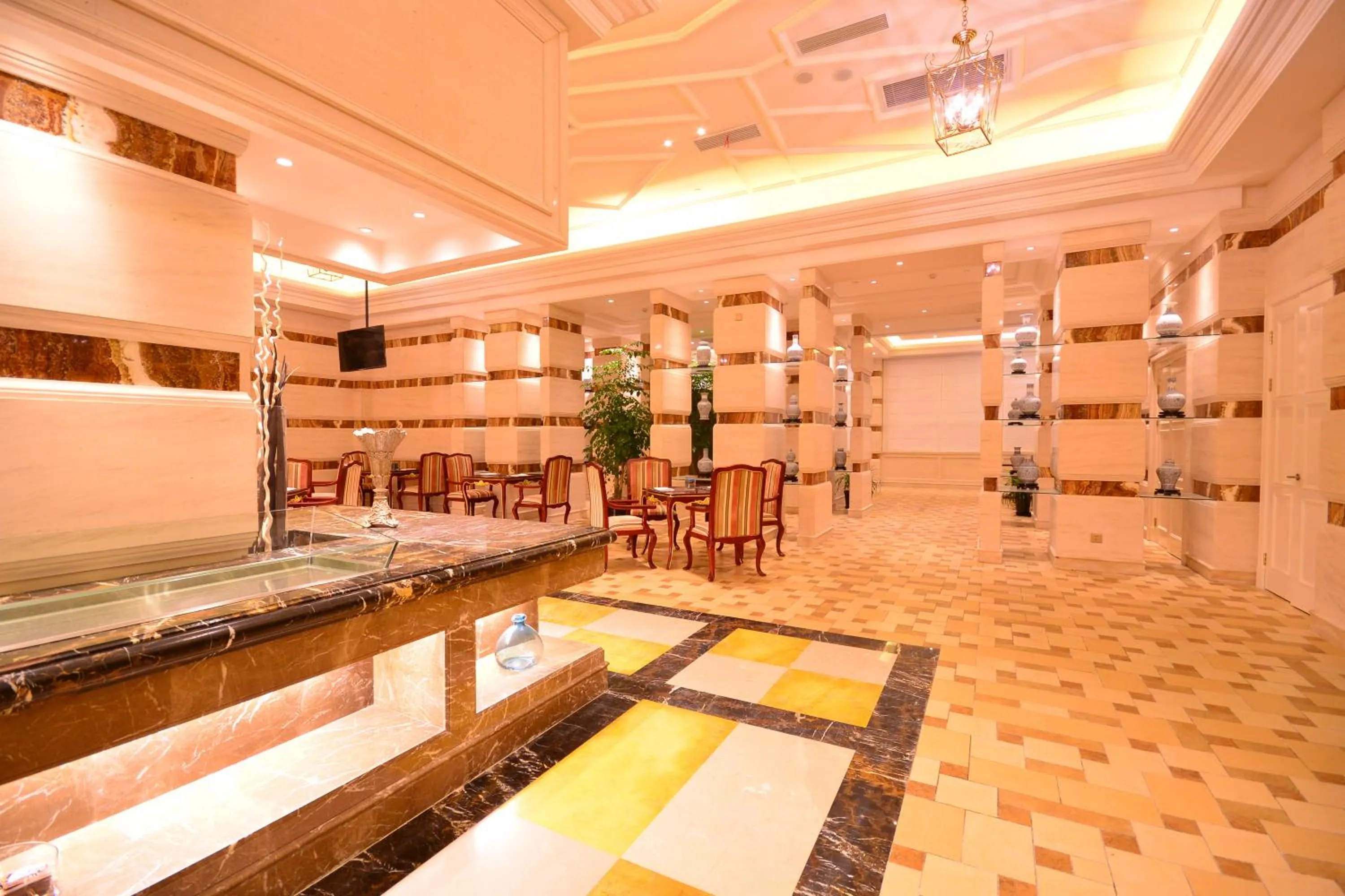 Decorative detail in Urban Island Hotel Shanghai