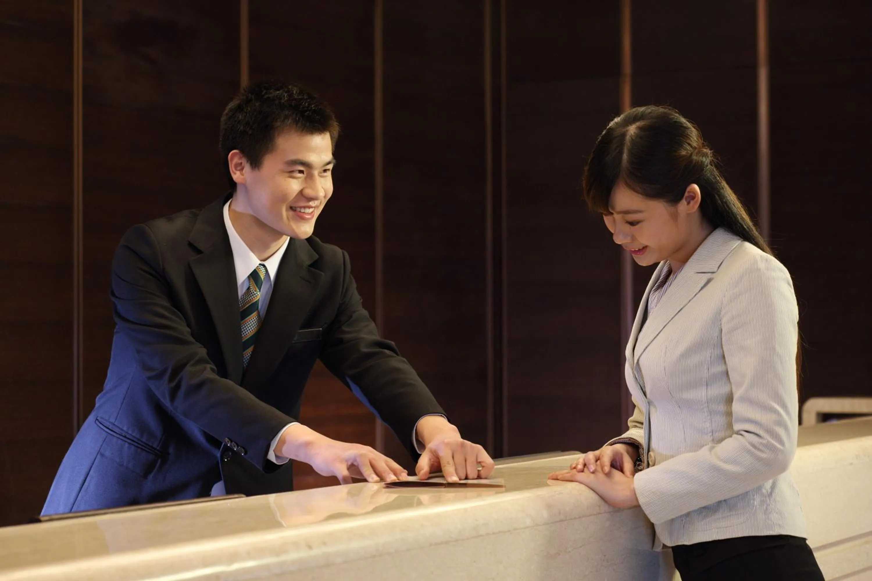 People in Evergreen Laurel Hotel, Shanghai