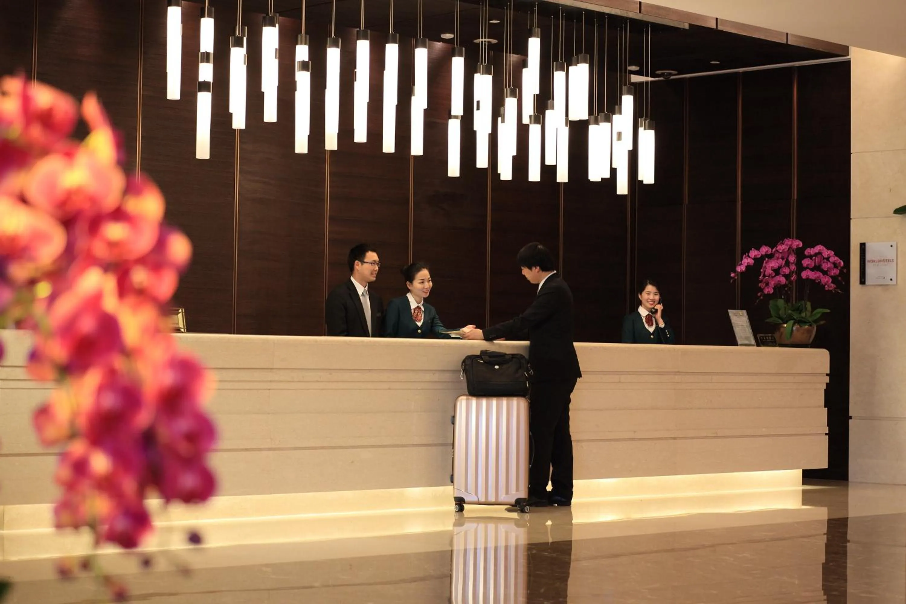 Lobby or reception in Evergreen Laurel Hotel, Shanghai