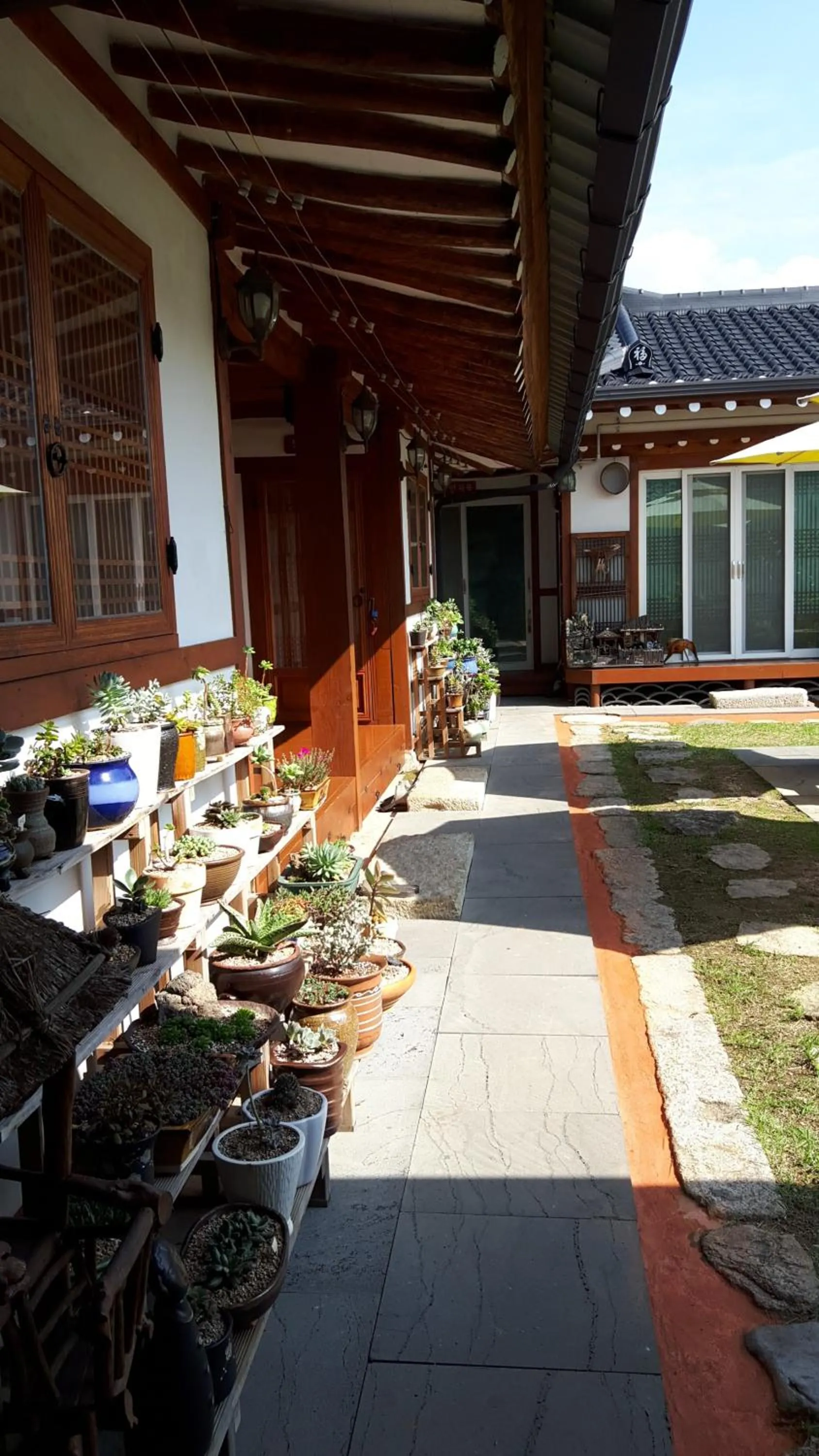 Garden in Hanok Raon