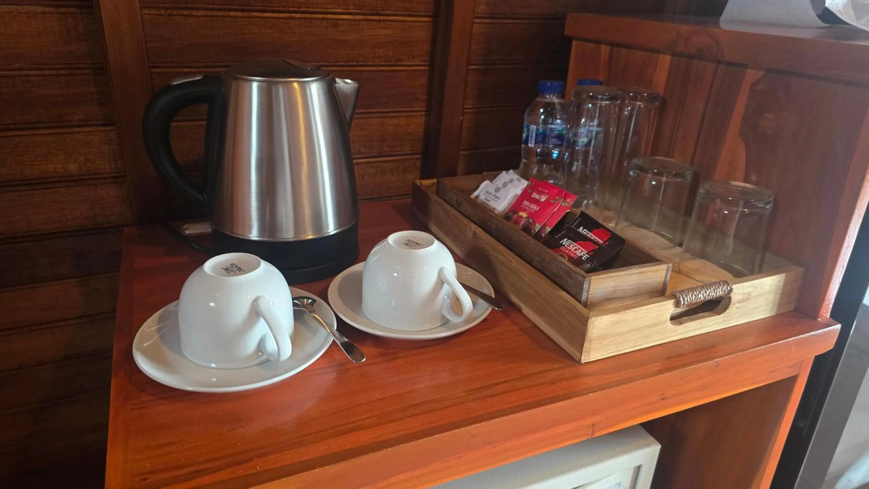 Coffee/tea facilities in Dudu Cottage Nusa Penida