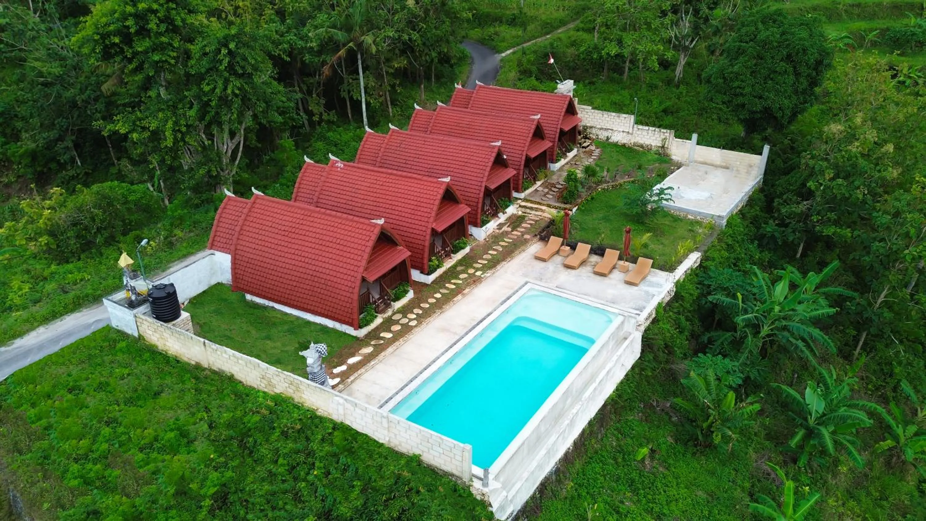 Property building in Dudu Cottage Nusa Penida