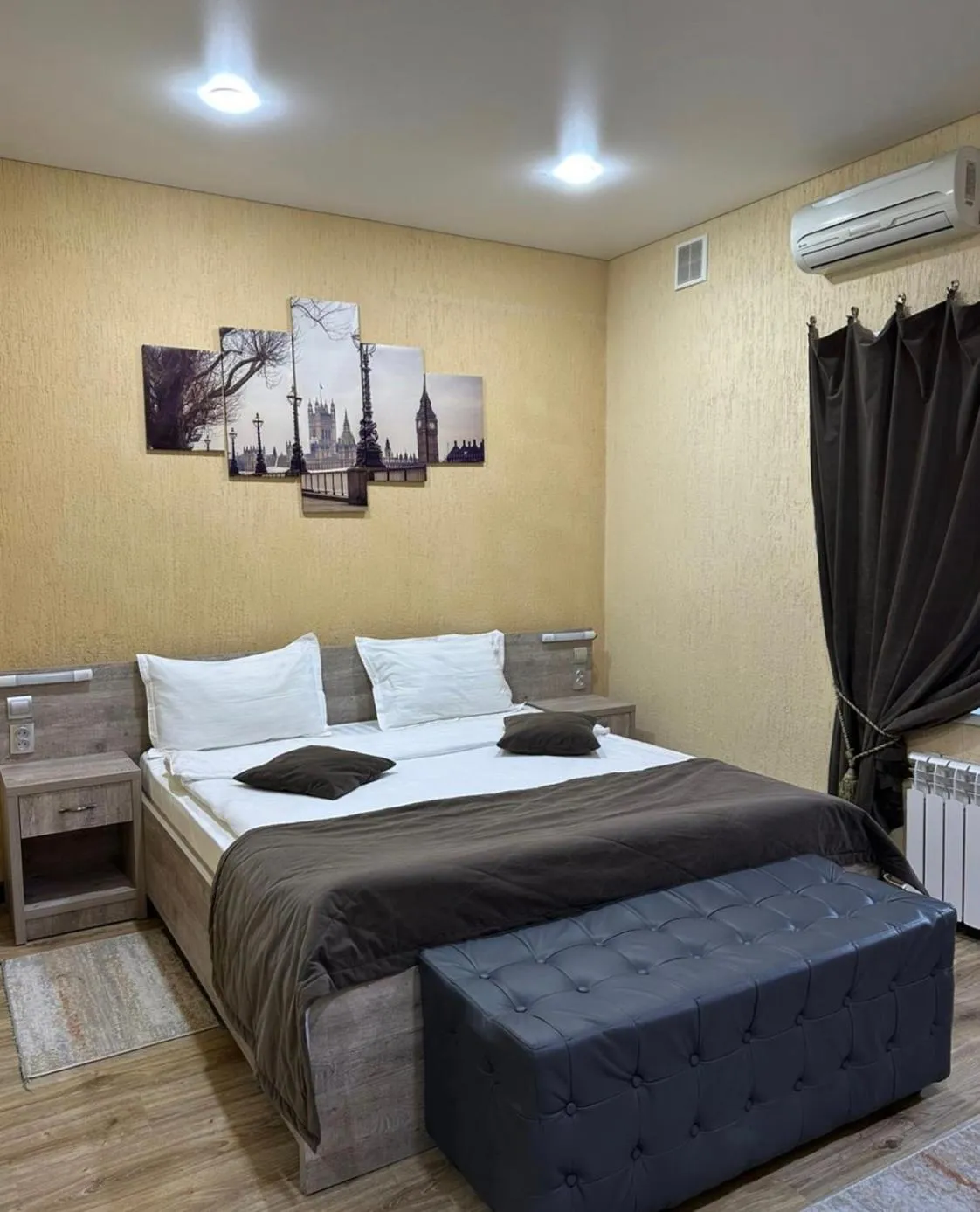 Bed in Deluxe SPA-Hotel