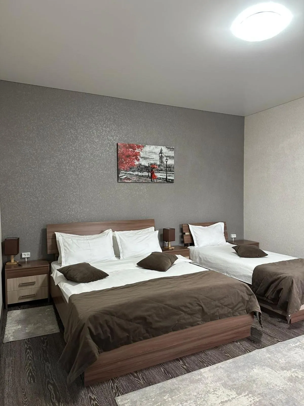 Bed in Deluxe SPA-Hotel